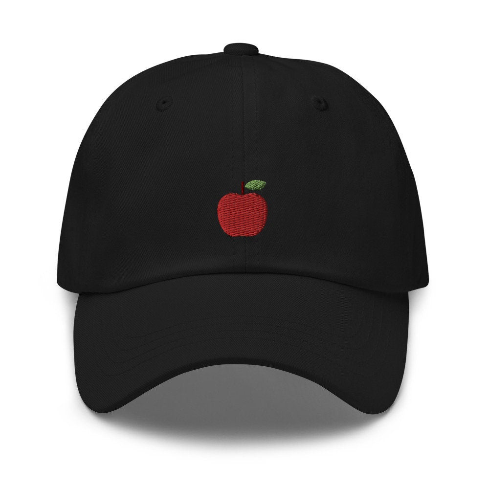 Apple Fruit Embroidered Dad Hat