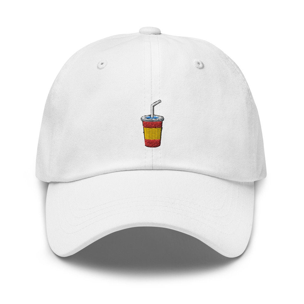 Soda & Soft Drink Plastic Cup Embroidered Dad Hat