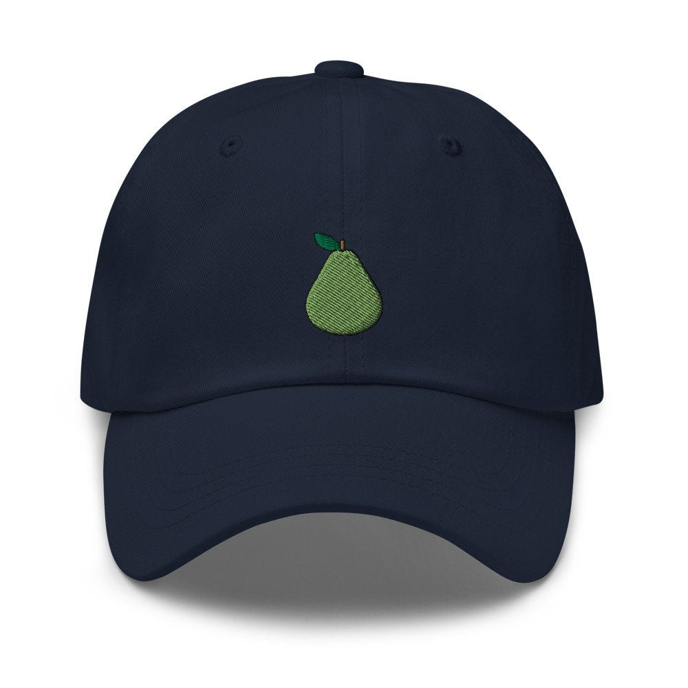 Pear Fruit Embroidered Dad Hat