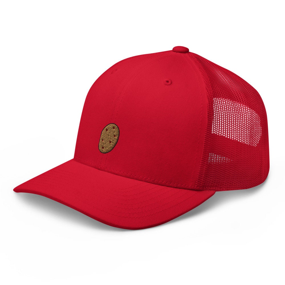 Potato Embroidered Trucker Hat, Mesh Cap Gift
