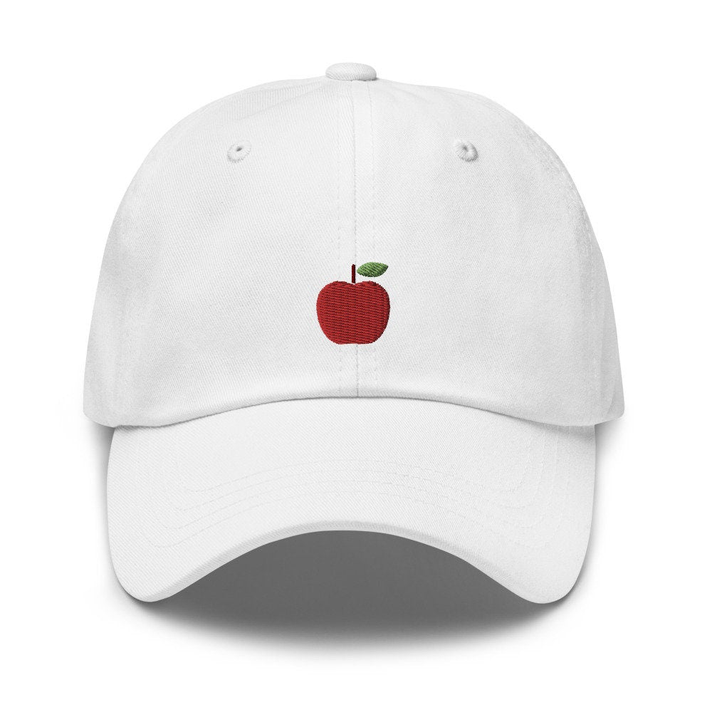 Apple Fruit Embroidered Dad Hat