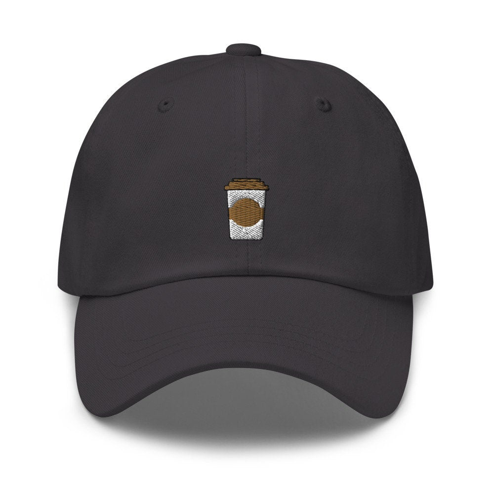 Coffee Cup Embroidered Dad Hat