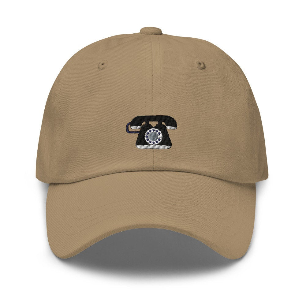 Candlestick Telephone Embroidered Dad Hat