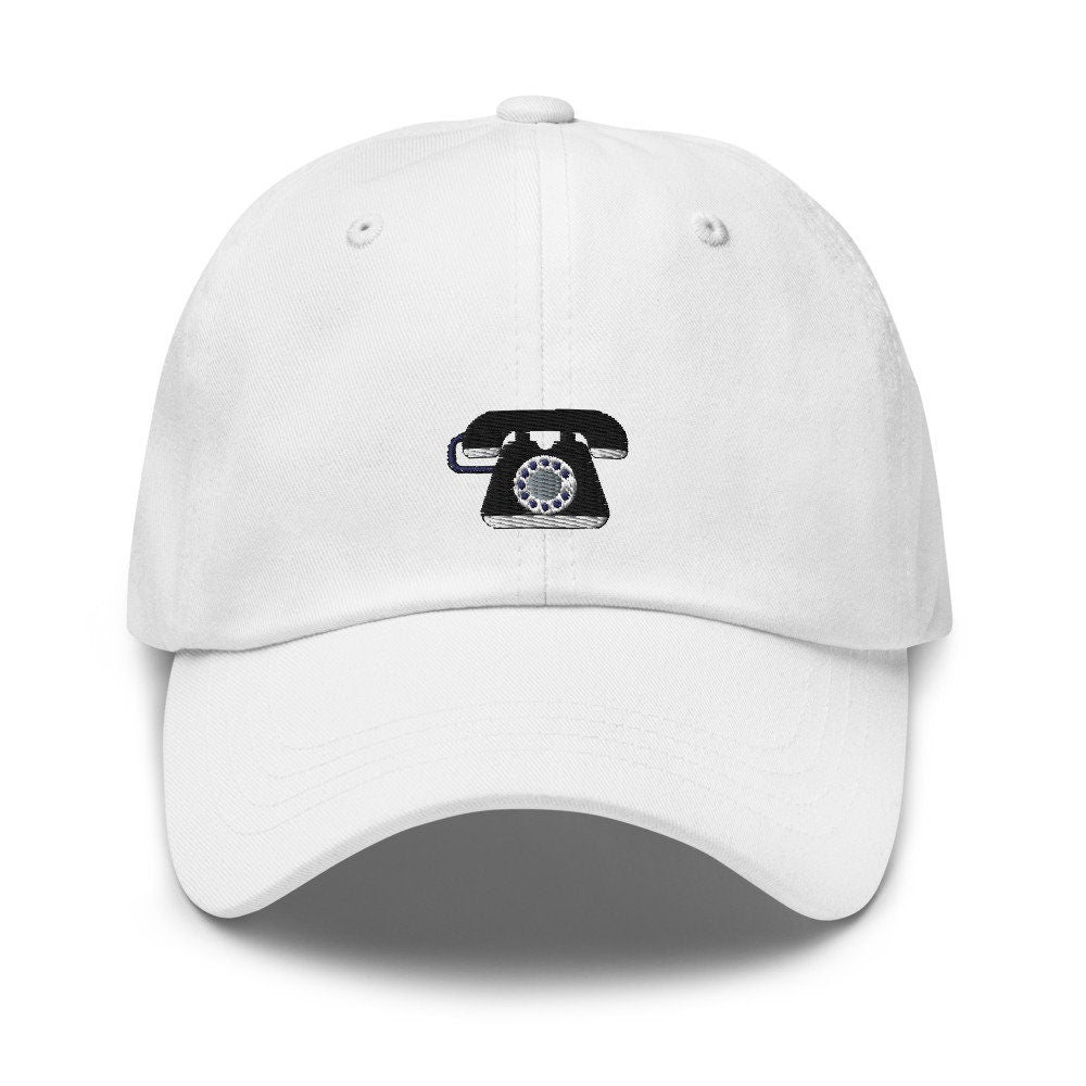 Candlestick Telephone Embroidered Dad Hat