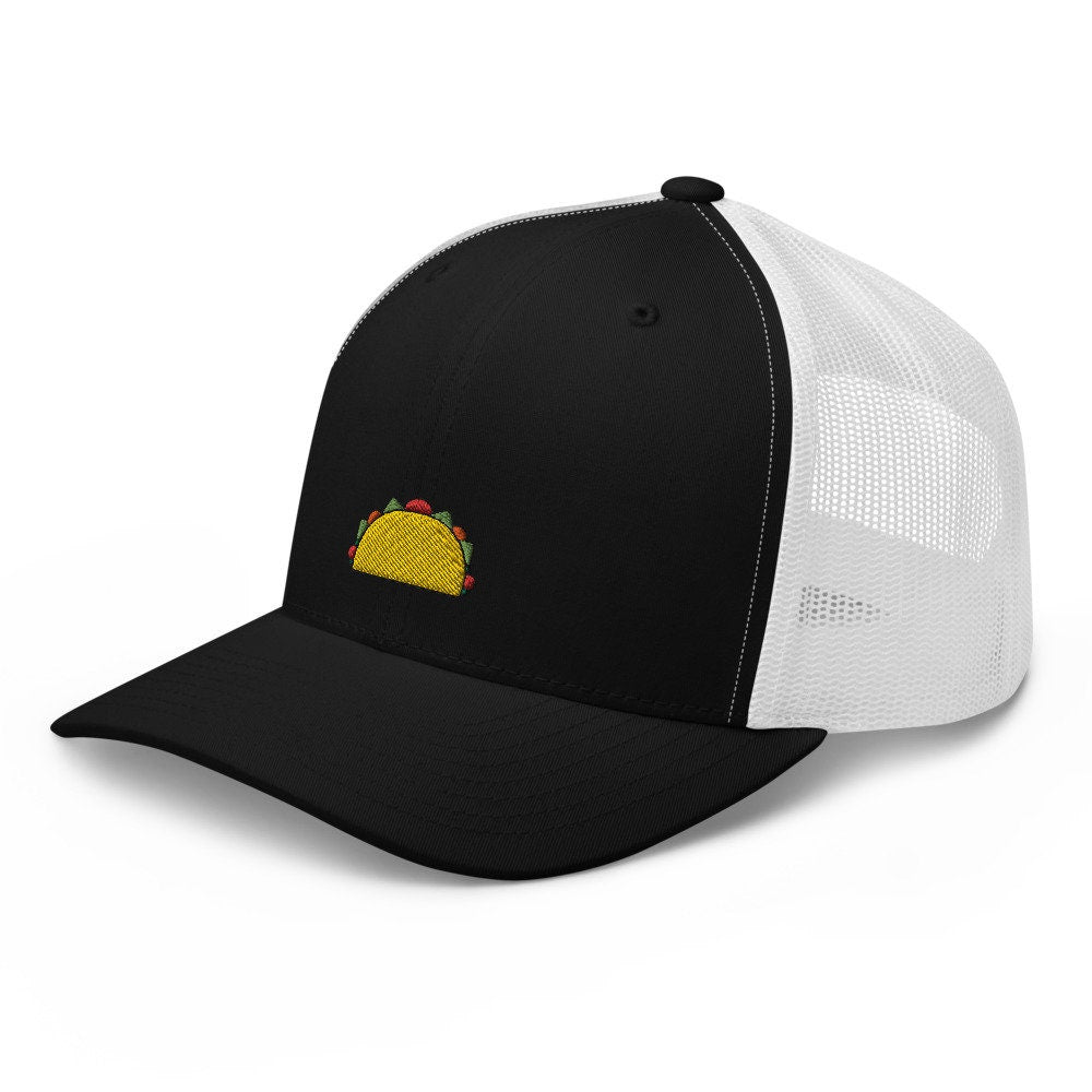 Taco Embroidered Trucker Hat, Mesh Cap Gift