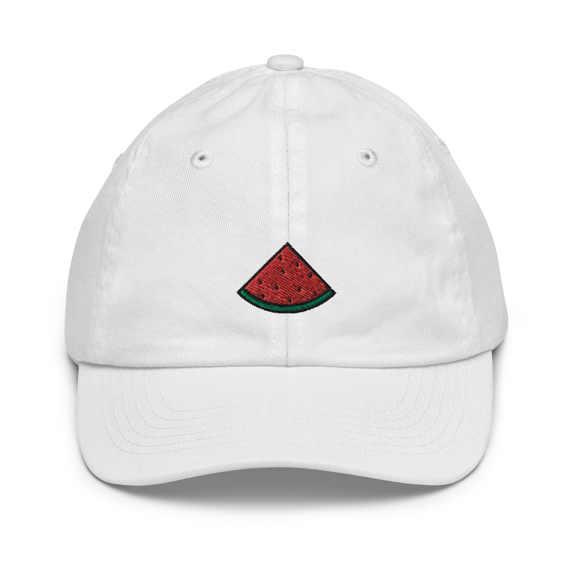 Kids Watermelon Youth Baseball Cap, Embroidered Kids Hat, Childrens Hat Gift - Multiple Colors