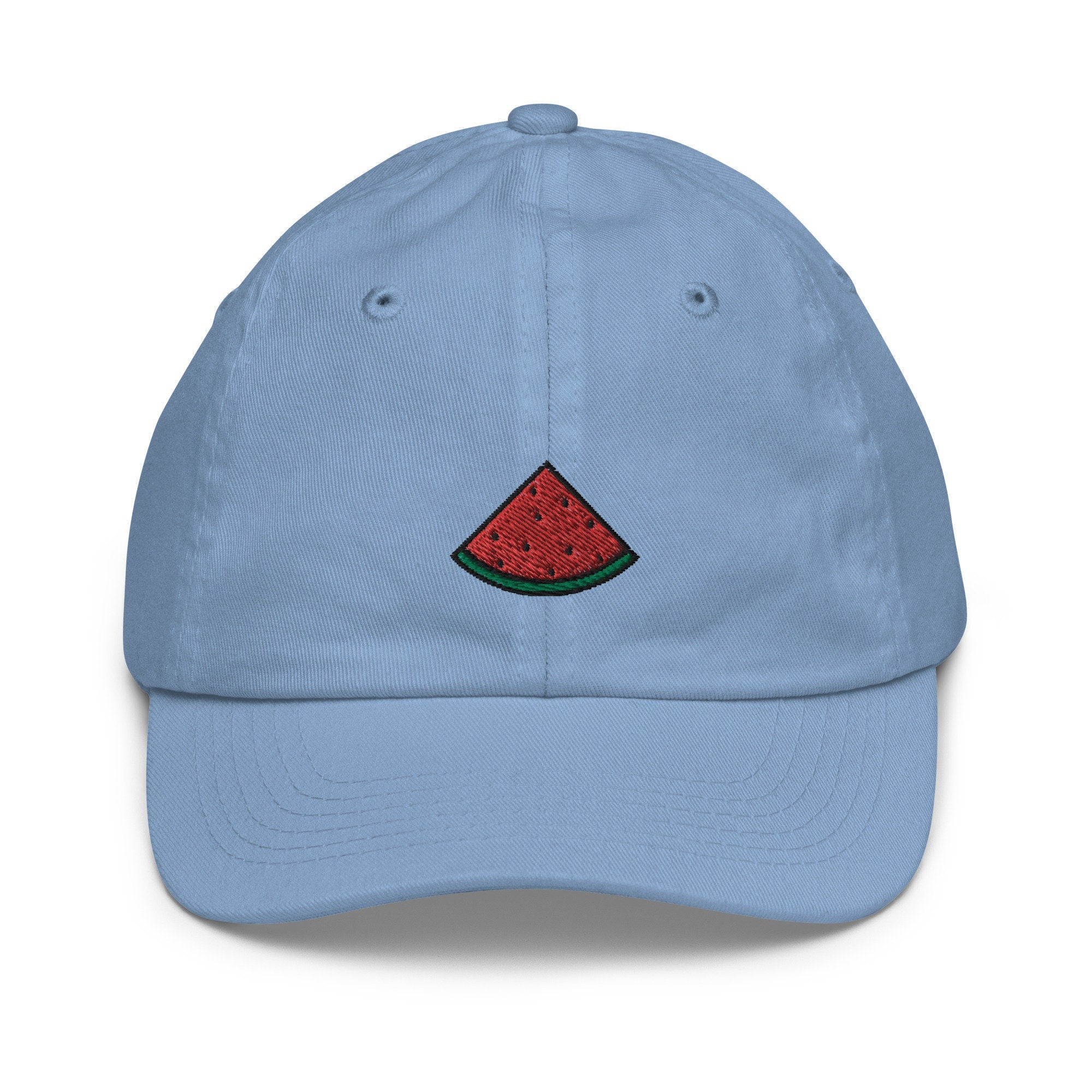 Kids Watermelon Youth Baseball Cap, Embroidered Kids Hat, Childrens Hat Gift - Multiple Colors