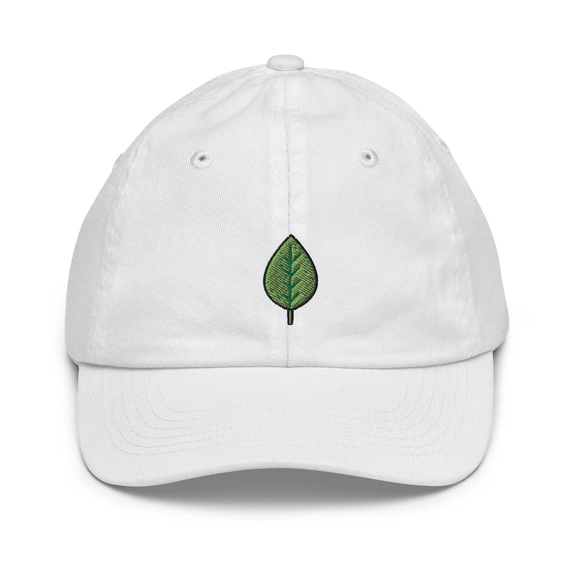 Kids Leaf Youth Baseball Cap, Embroidered Kids Hat, Childrens Hat Gift - Multiple Colors