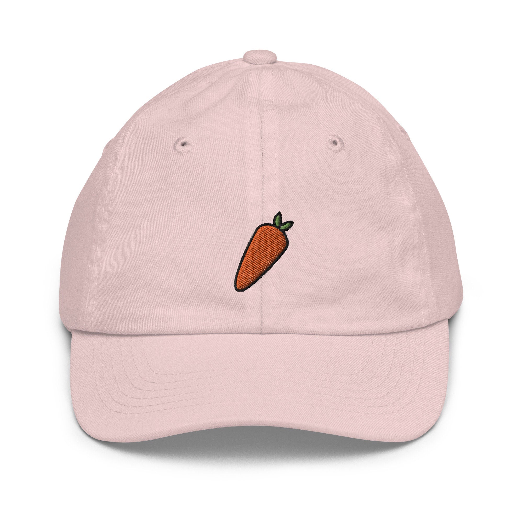 Kids Carrot Youth Baseball Cap, Embroidered Kids Hat, Childrens Hat Gift - Multiple Colors