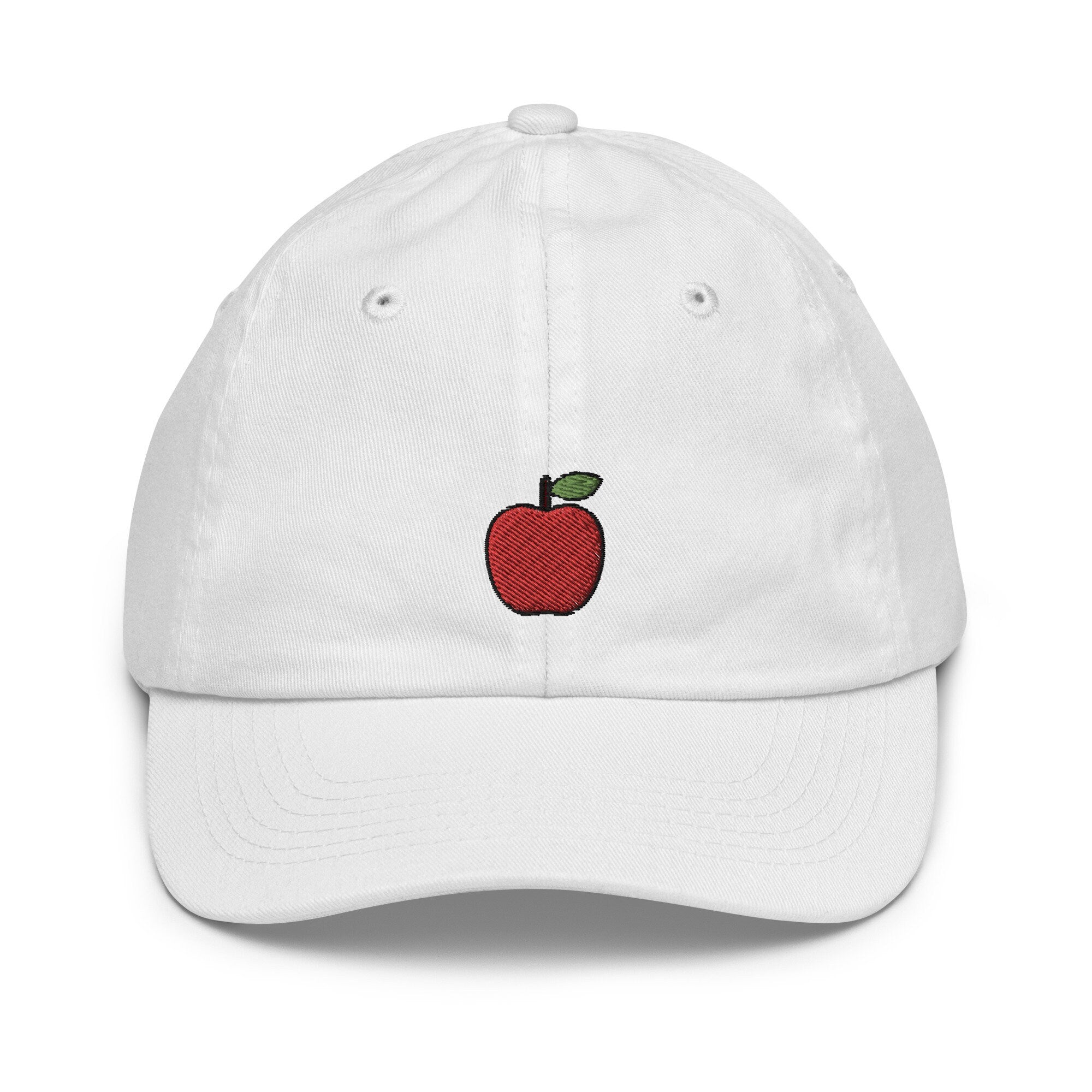 Kids Apple Youth Baseball Cap, Embroidered Kids Hat, Childrens Hat Gift - Multiple Colors