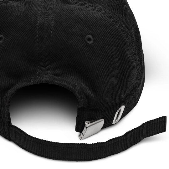 Balloon Embroidered Corduroy Dad Hat, Handmade Corduroy Baseball Cap Gift - Multiple Colors