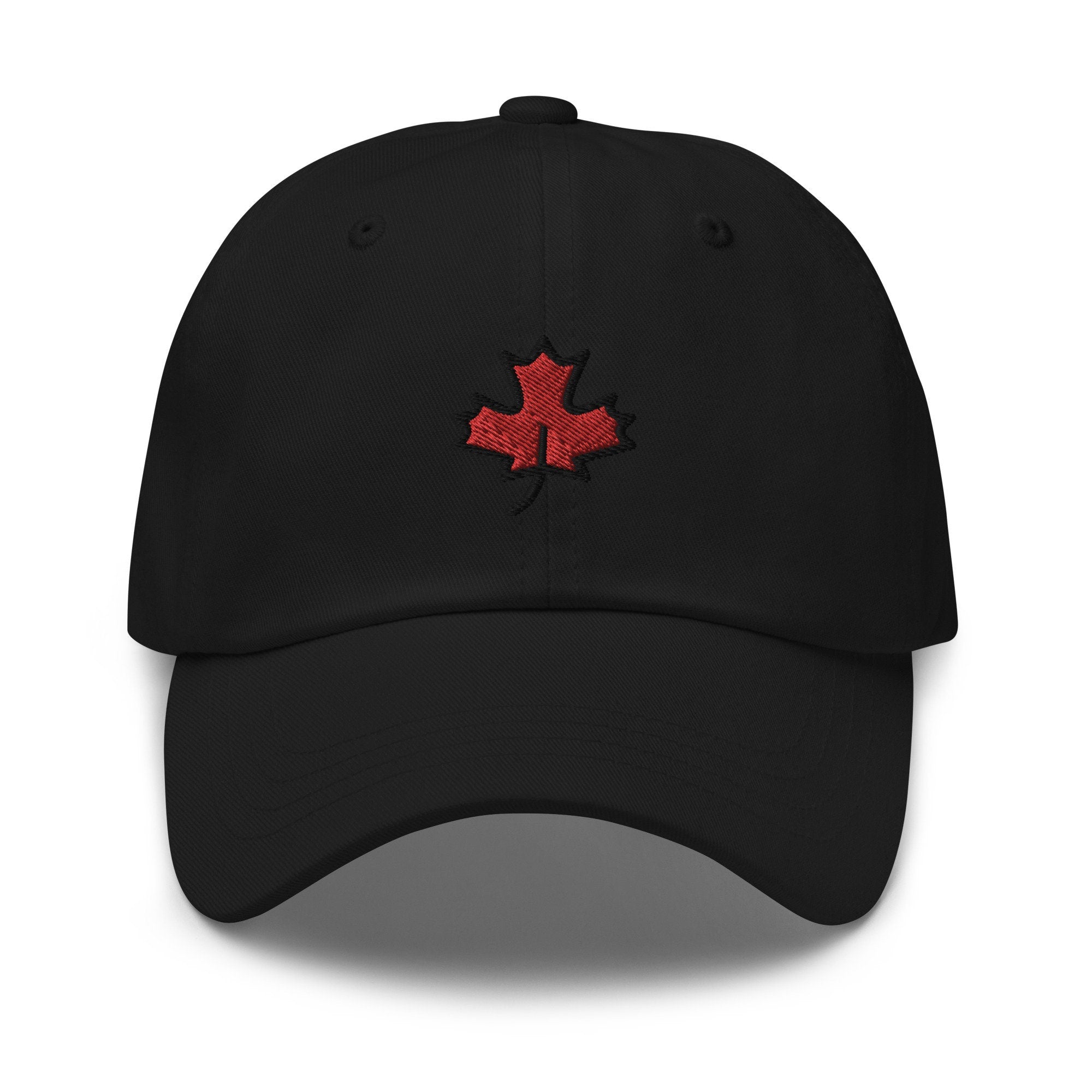 Canada Leaf Embroidered Dad Hat