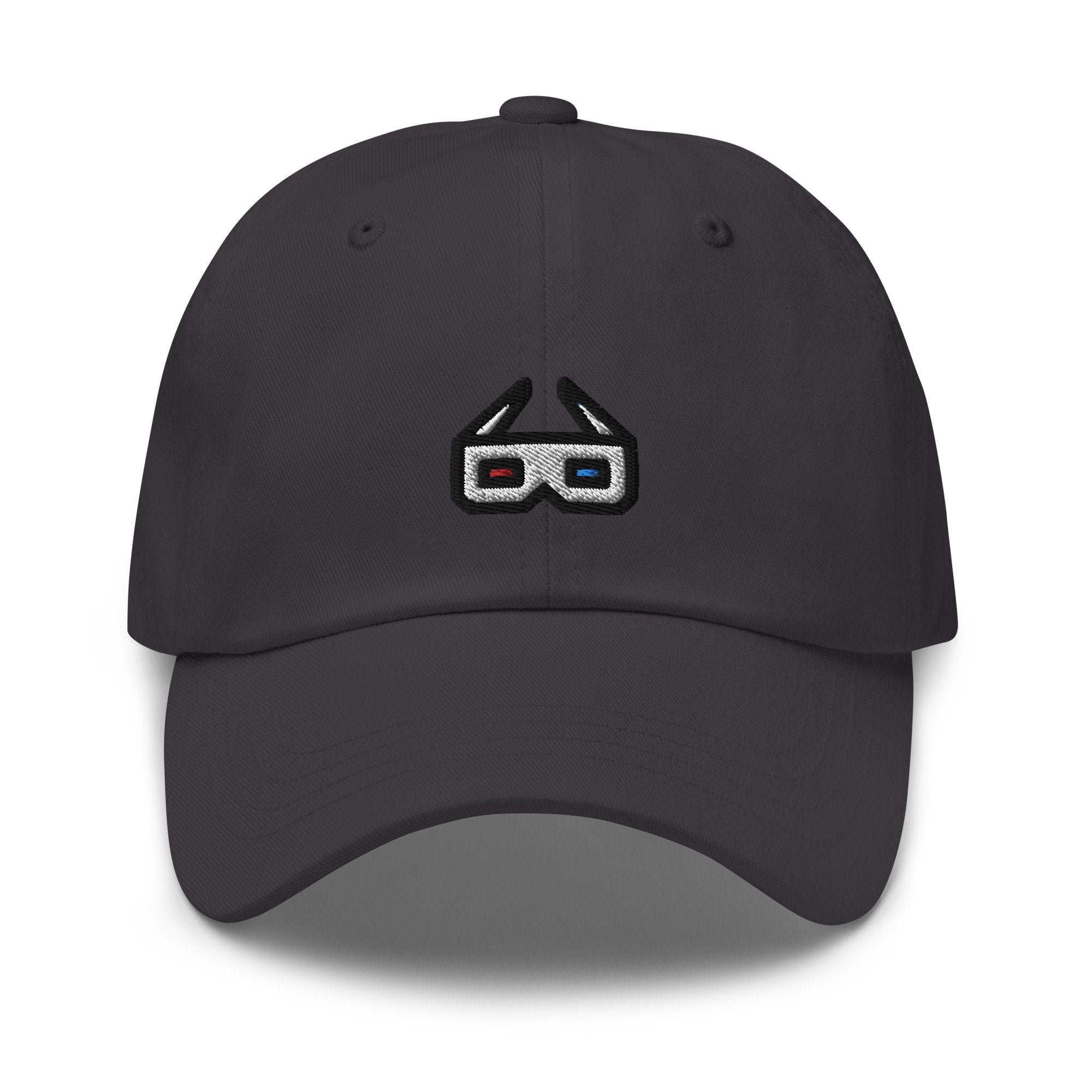 3D Movie Glasses Embroidered Dad Hat