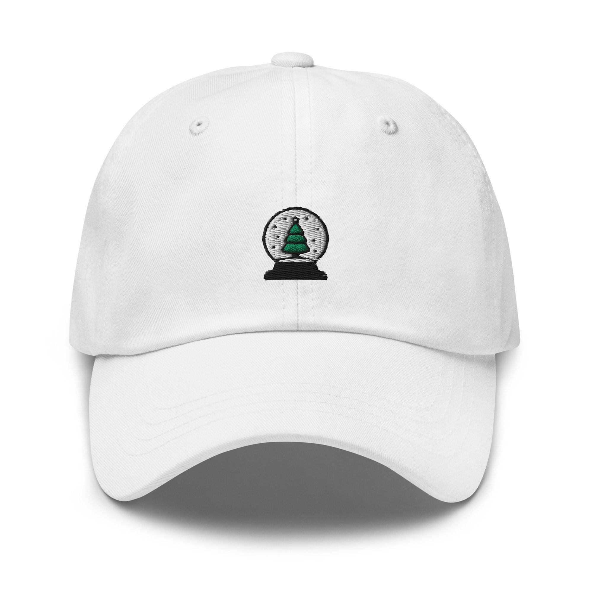 Snow Globe Embroidered Dad Hat