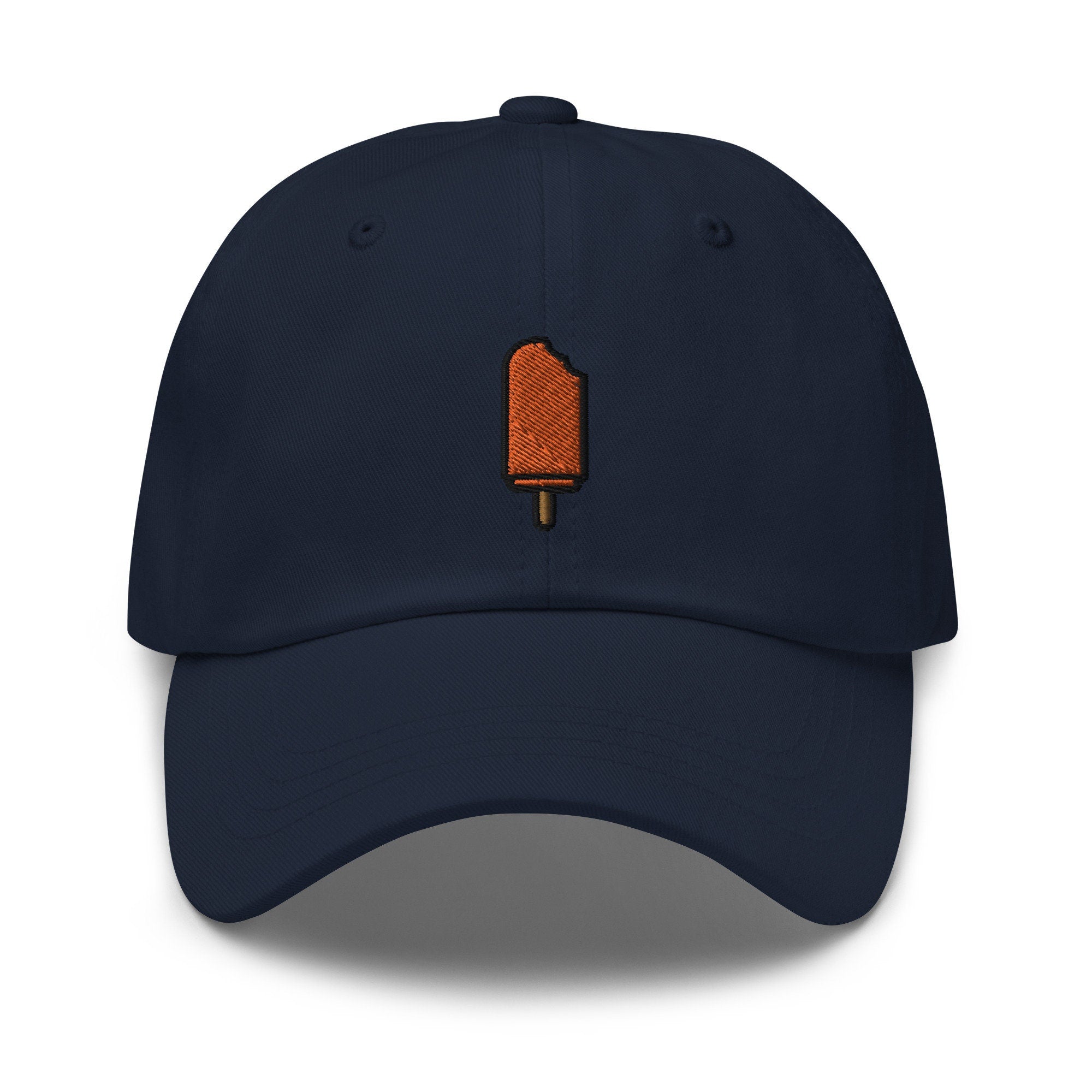 Orange Creamsicle Embroidered Dad Hat