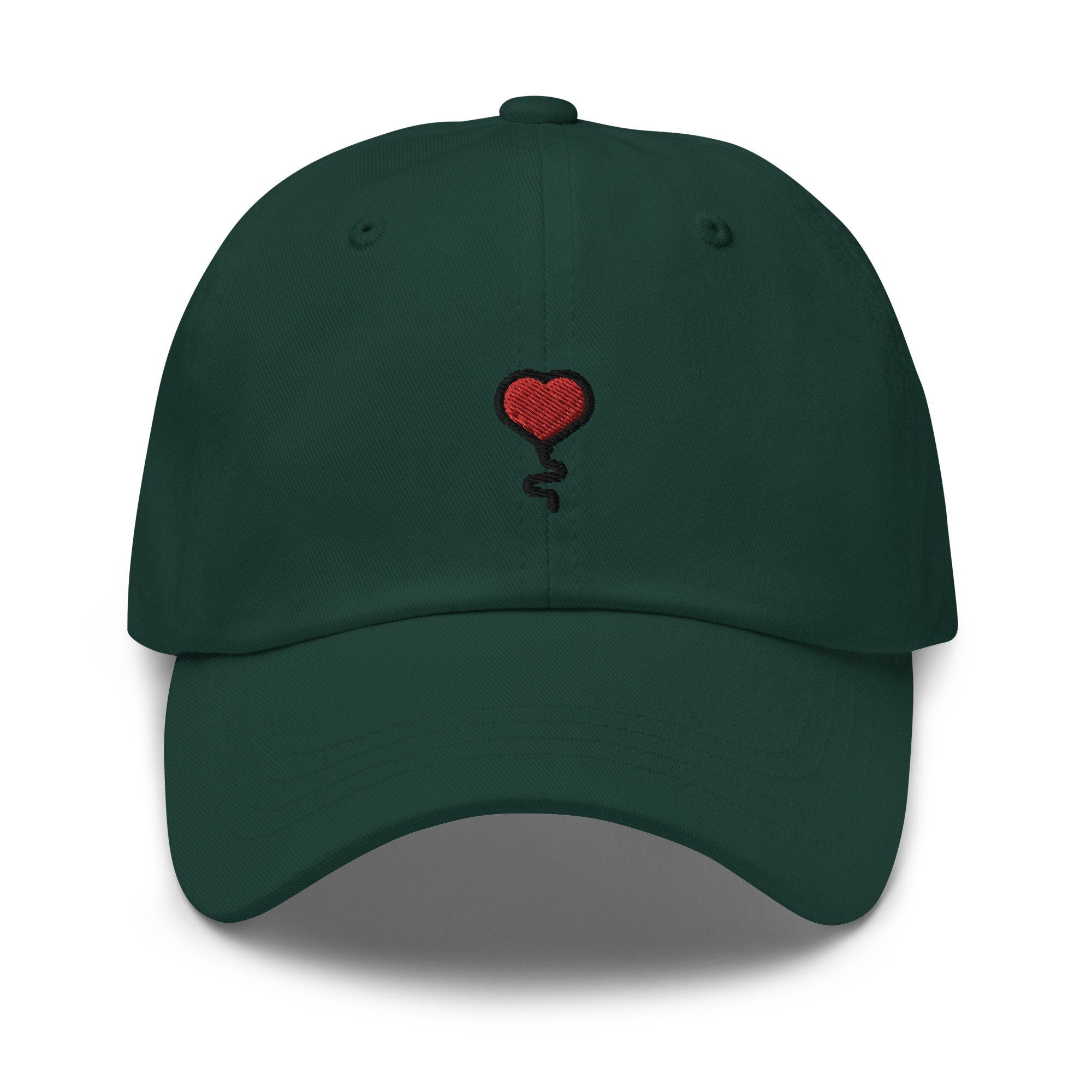 Heart Balloon Embroidered Dad Hat