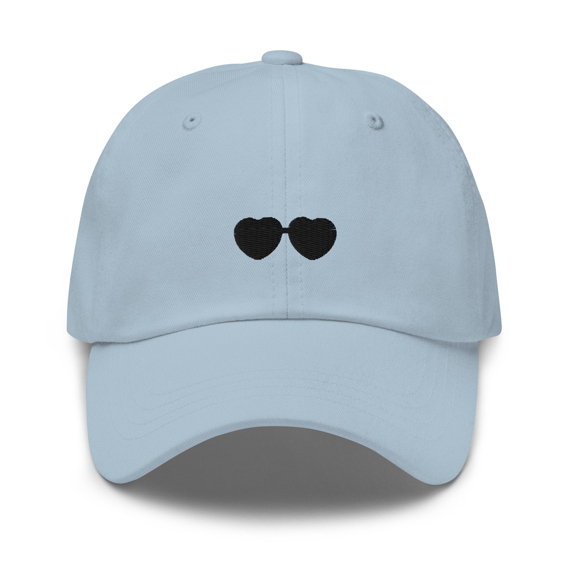 Heart Sunglasses Embroidered Dad Hat