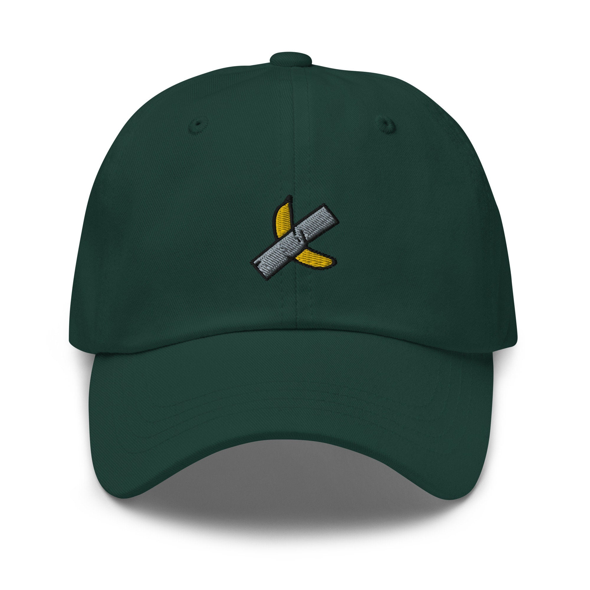 Banana Duct Tape Embroidered Dad Hat