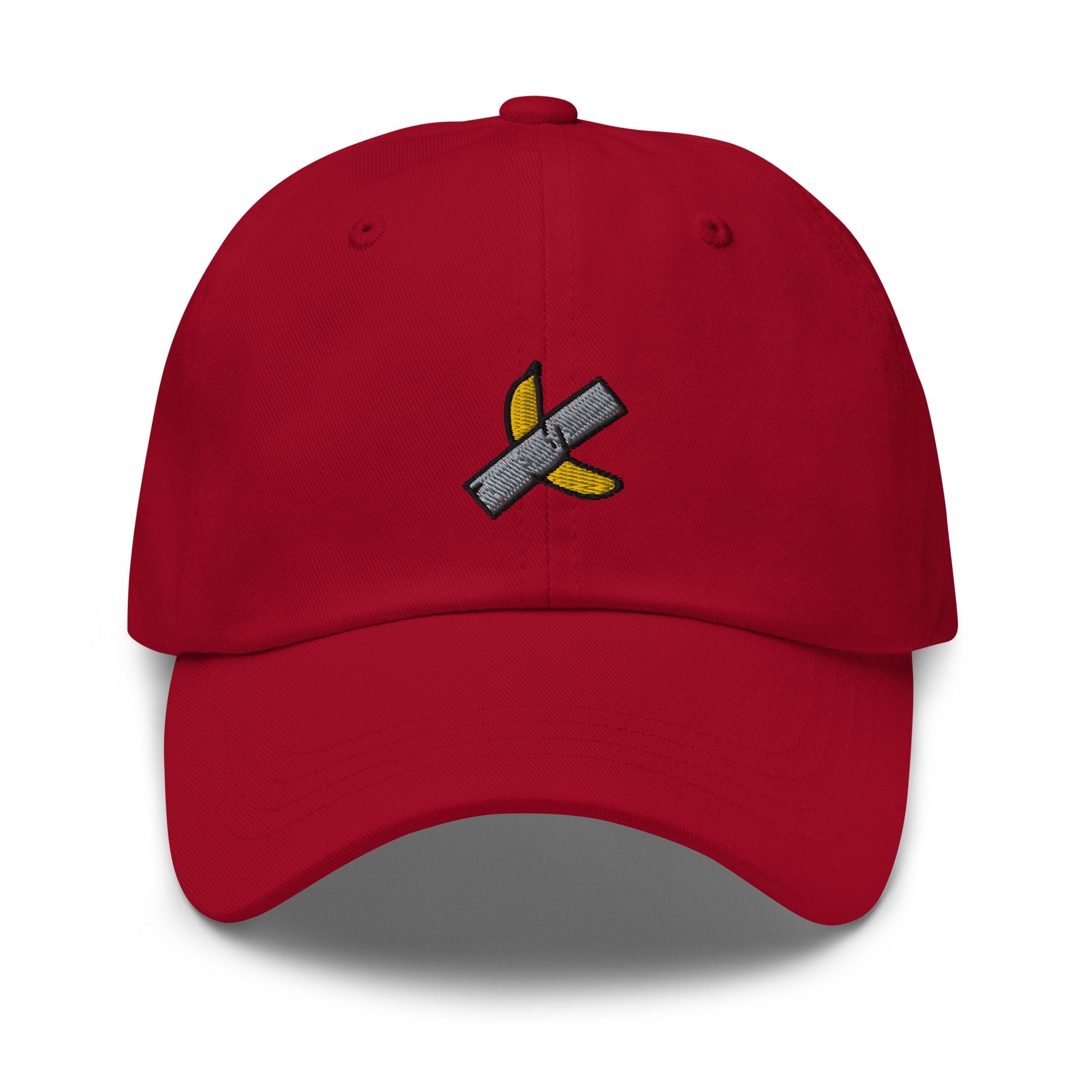 Banana Duct Tape Embroidered Dad Hat