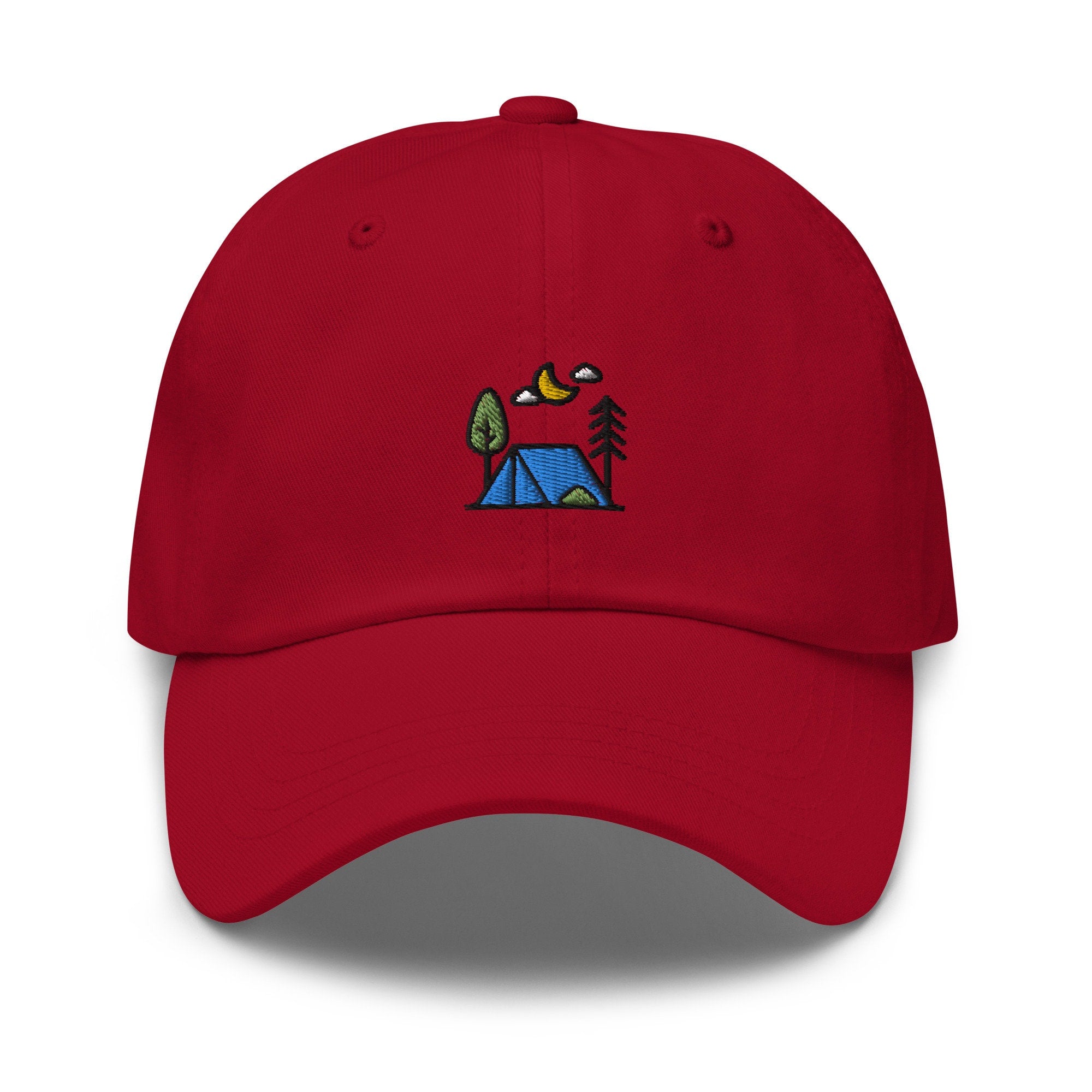 Camping Embroidered Dad Hat