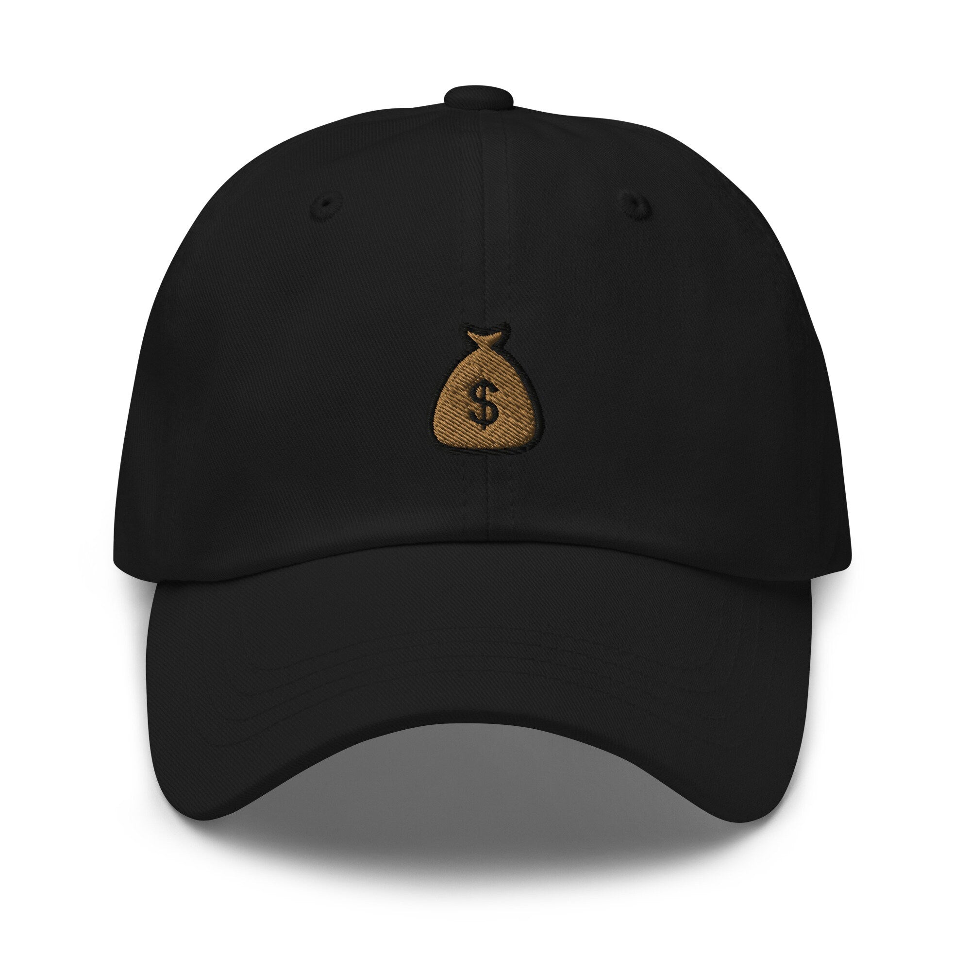 Cash Bag Embroidered Dad Hat