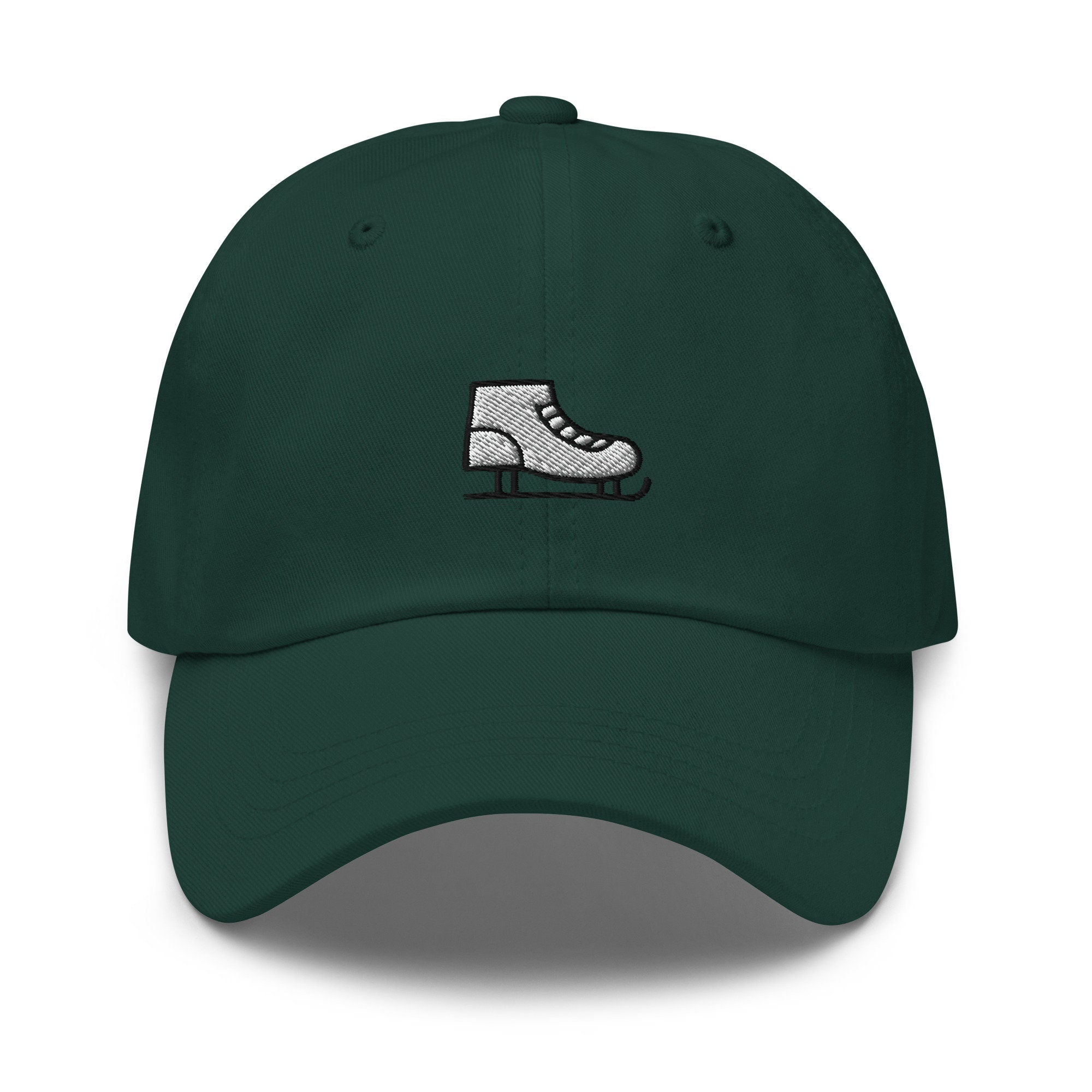 Ice Skate Embroidered Dad Hat