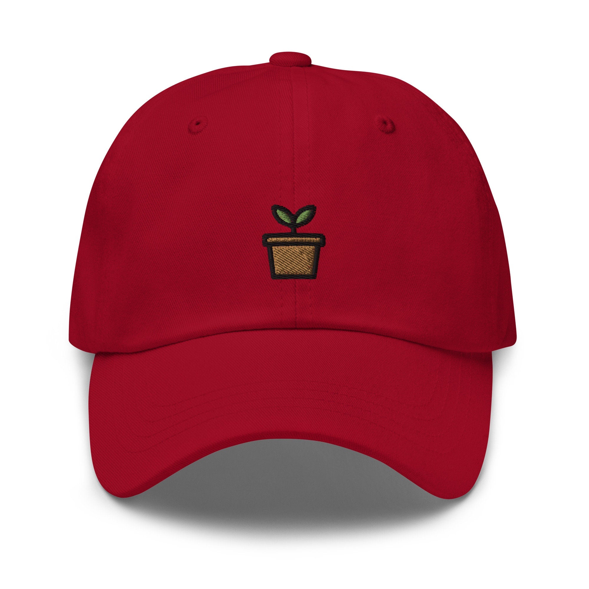 Plant Embroidered Dad Hat