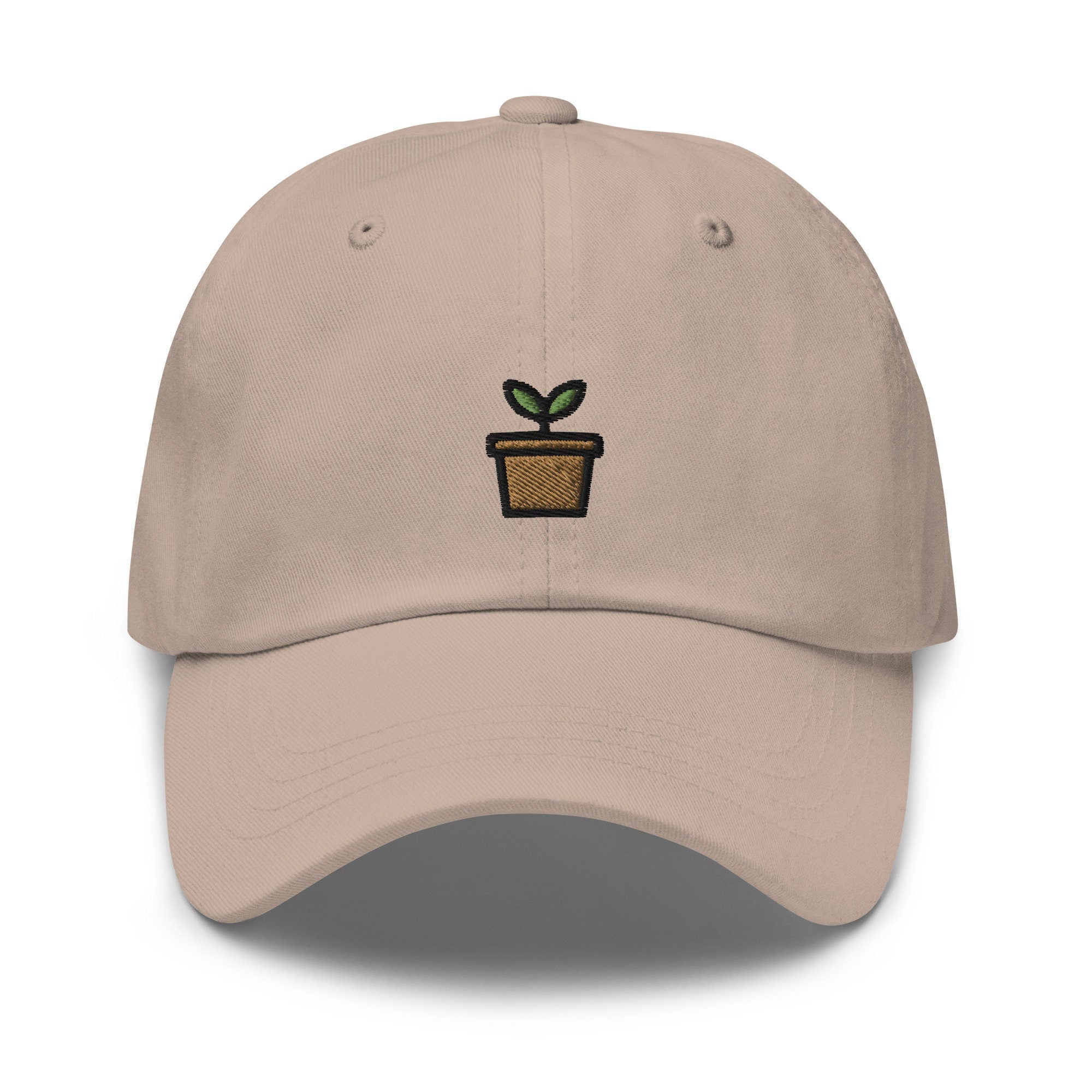 Plant Embroidered Dad Hat