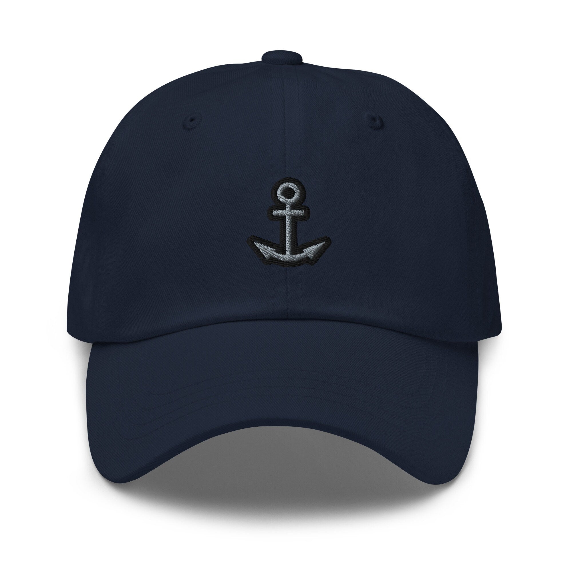 Anchor Embroidered Dad Hat