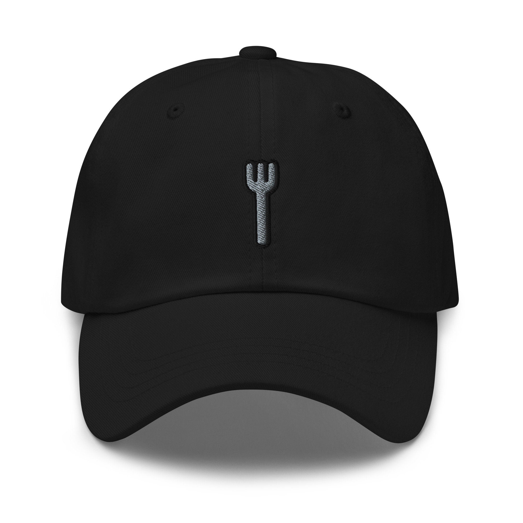 Fork Embroidered Dad Hat