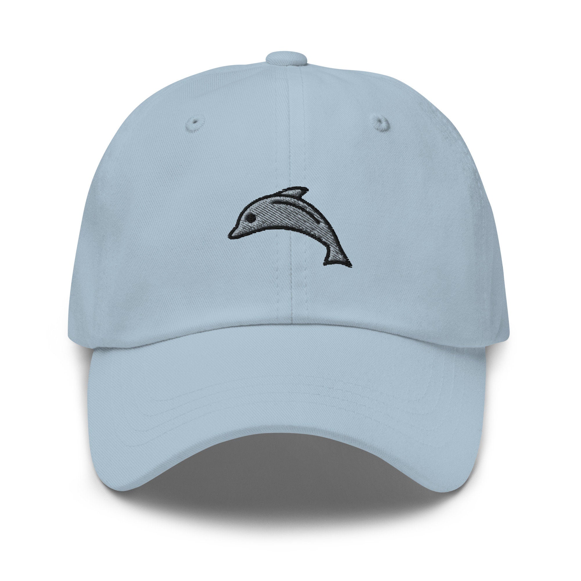 Dolphin Embroidered Dad Hat