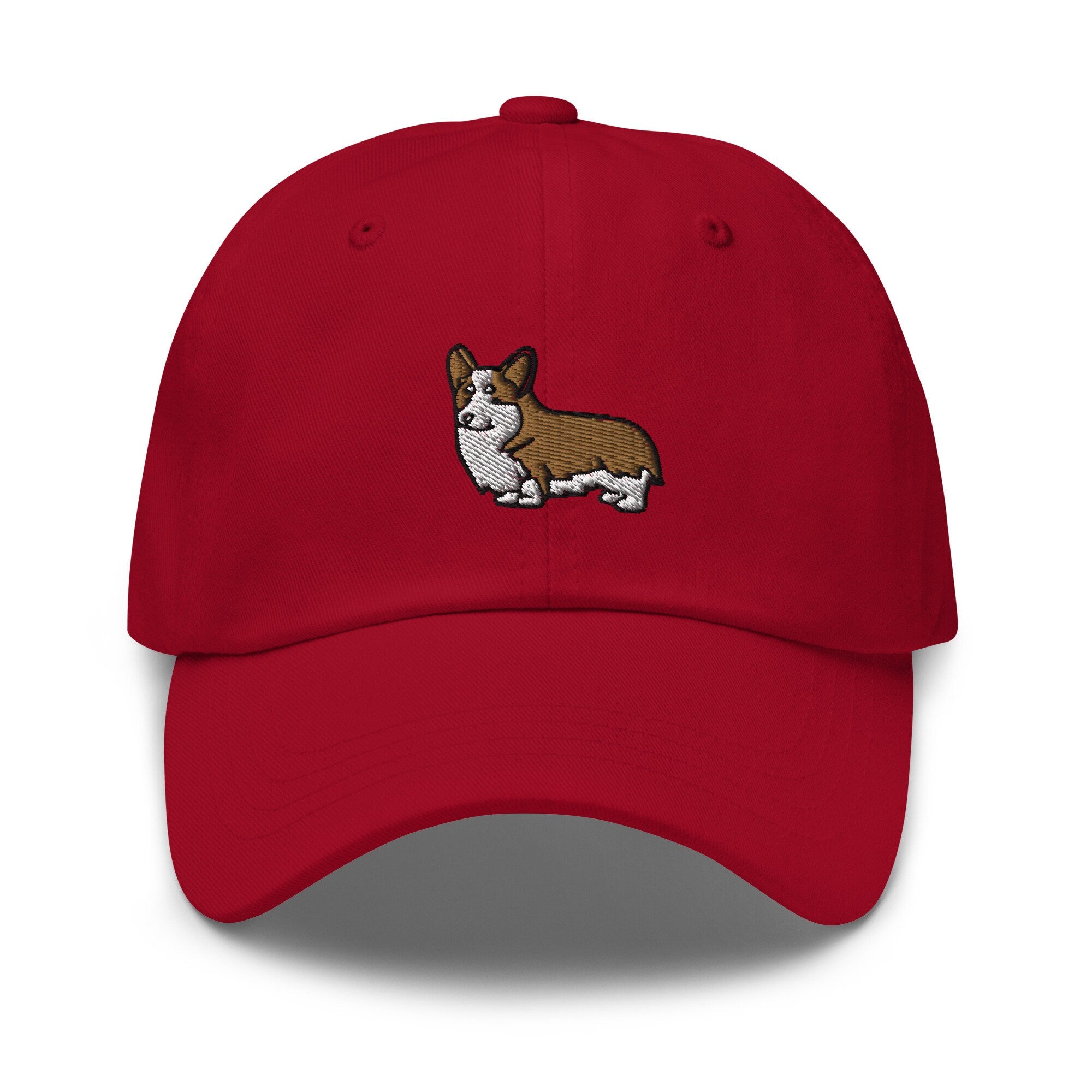 Corgi Embroidered Dad Hat