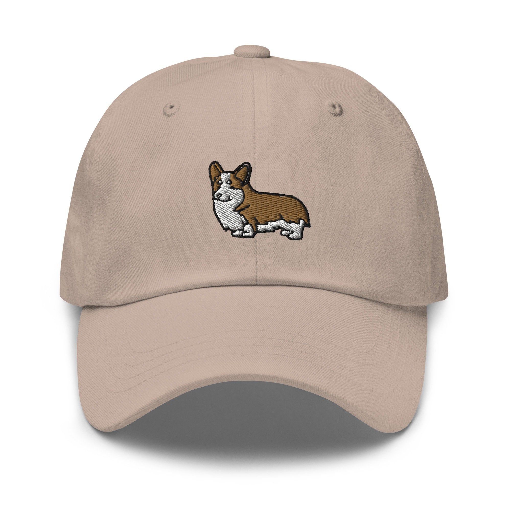 Corgi Embroidered Dad Hat