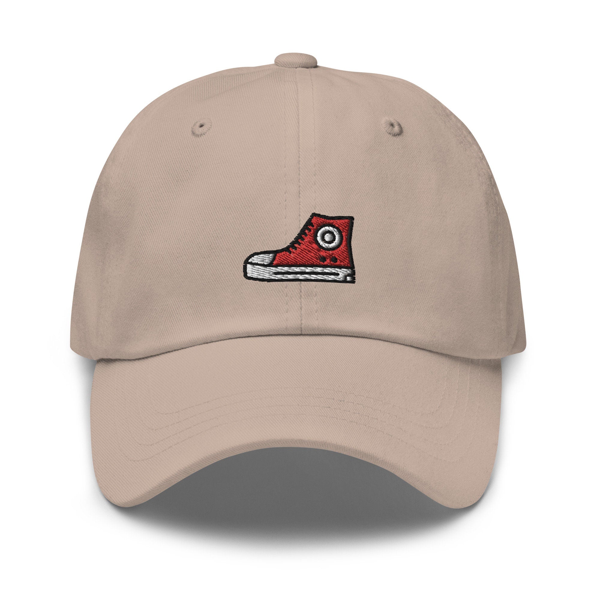 High Top Sneaker Embroidered Dad Hat