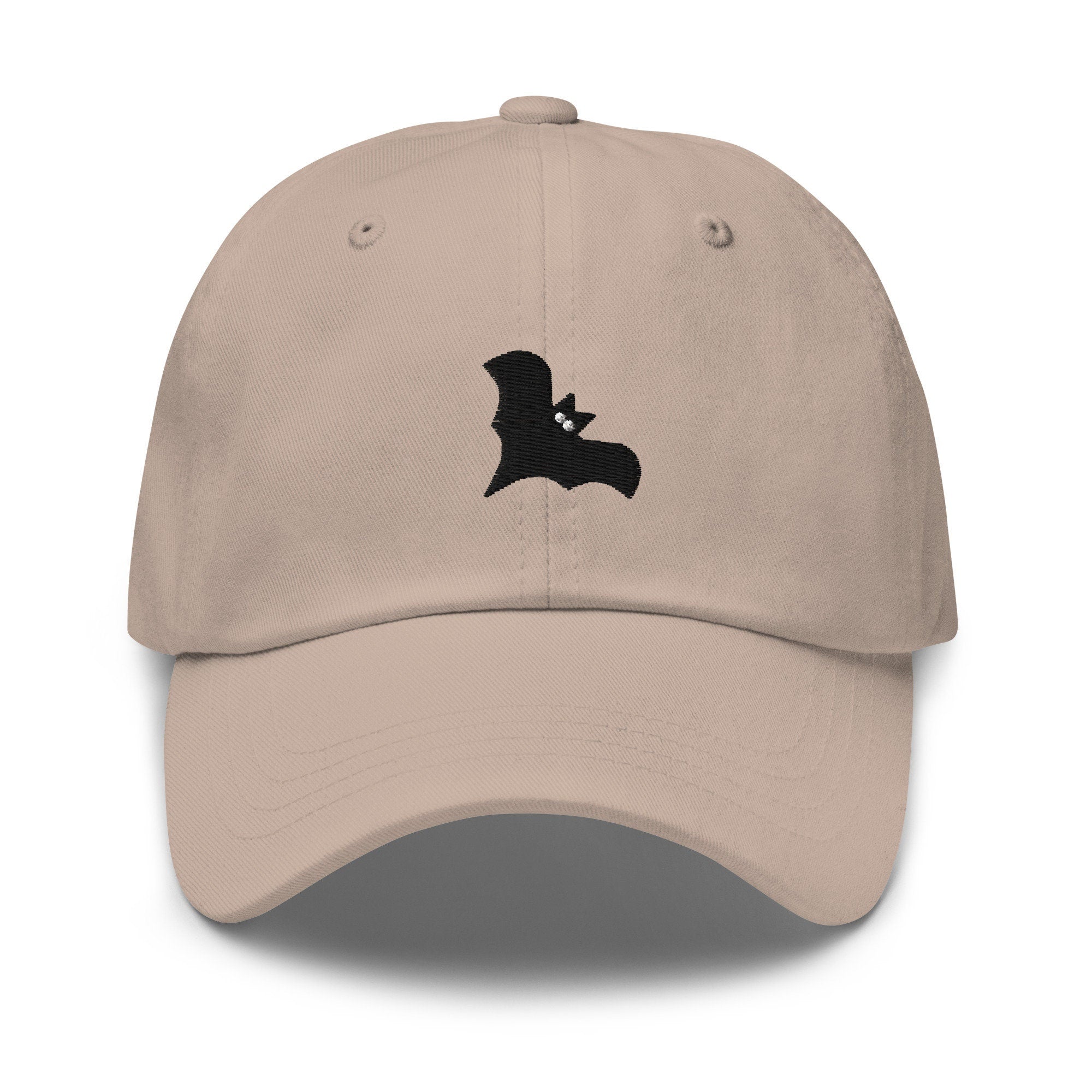 Bat Embroidered Dad Hat