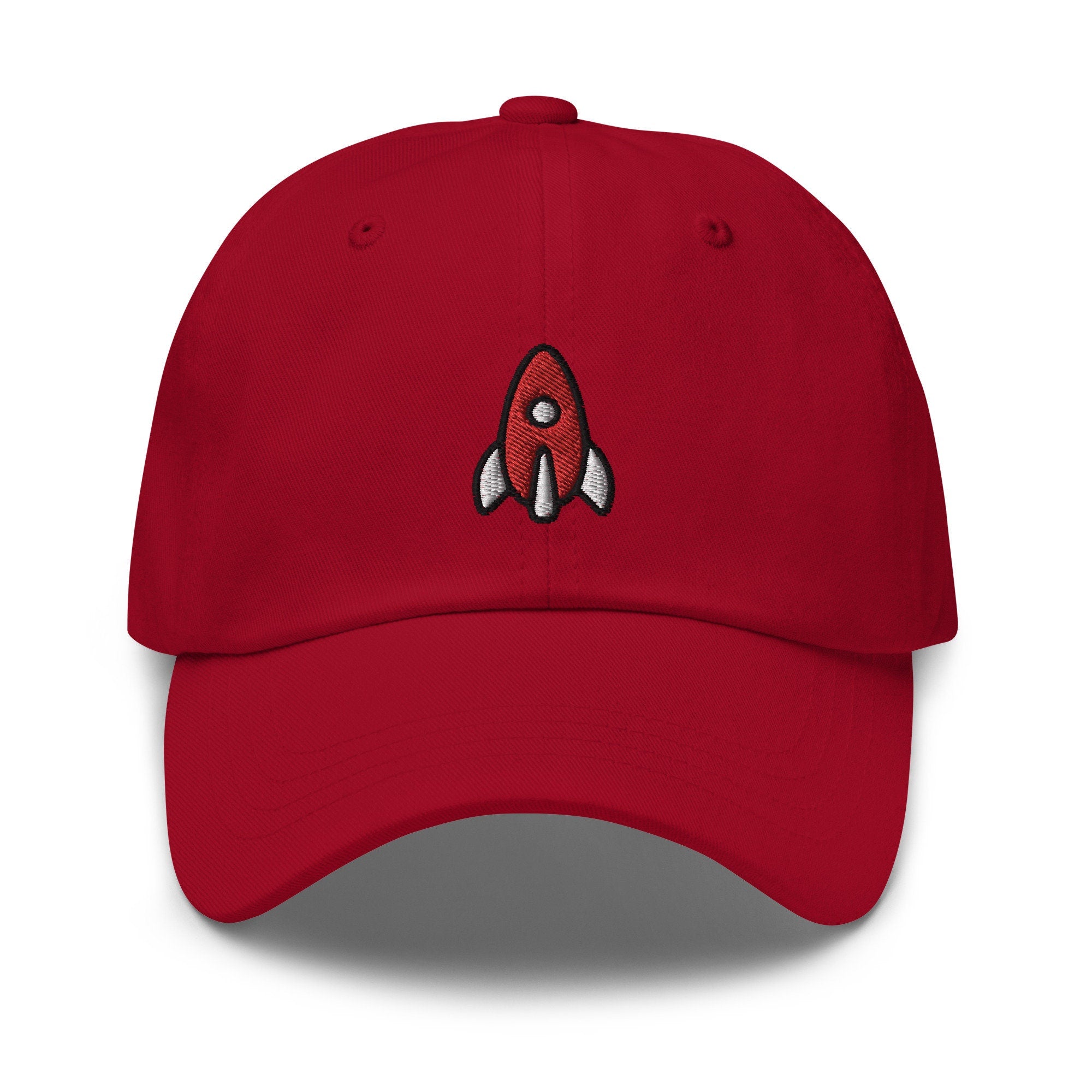 Rocket Embroidered Dad Hat