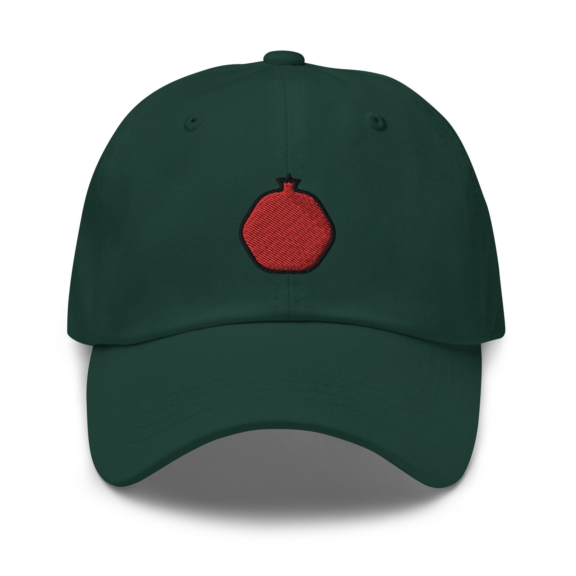 Pomegranate Embroidered Dad Hat