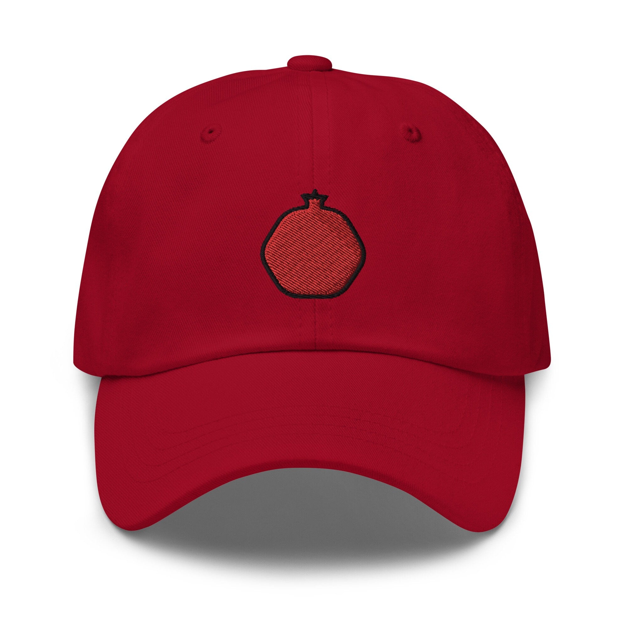 Pomegranate Embroidered Dad Hat