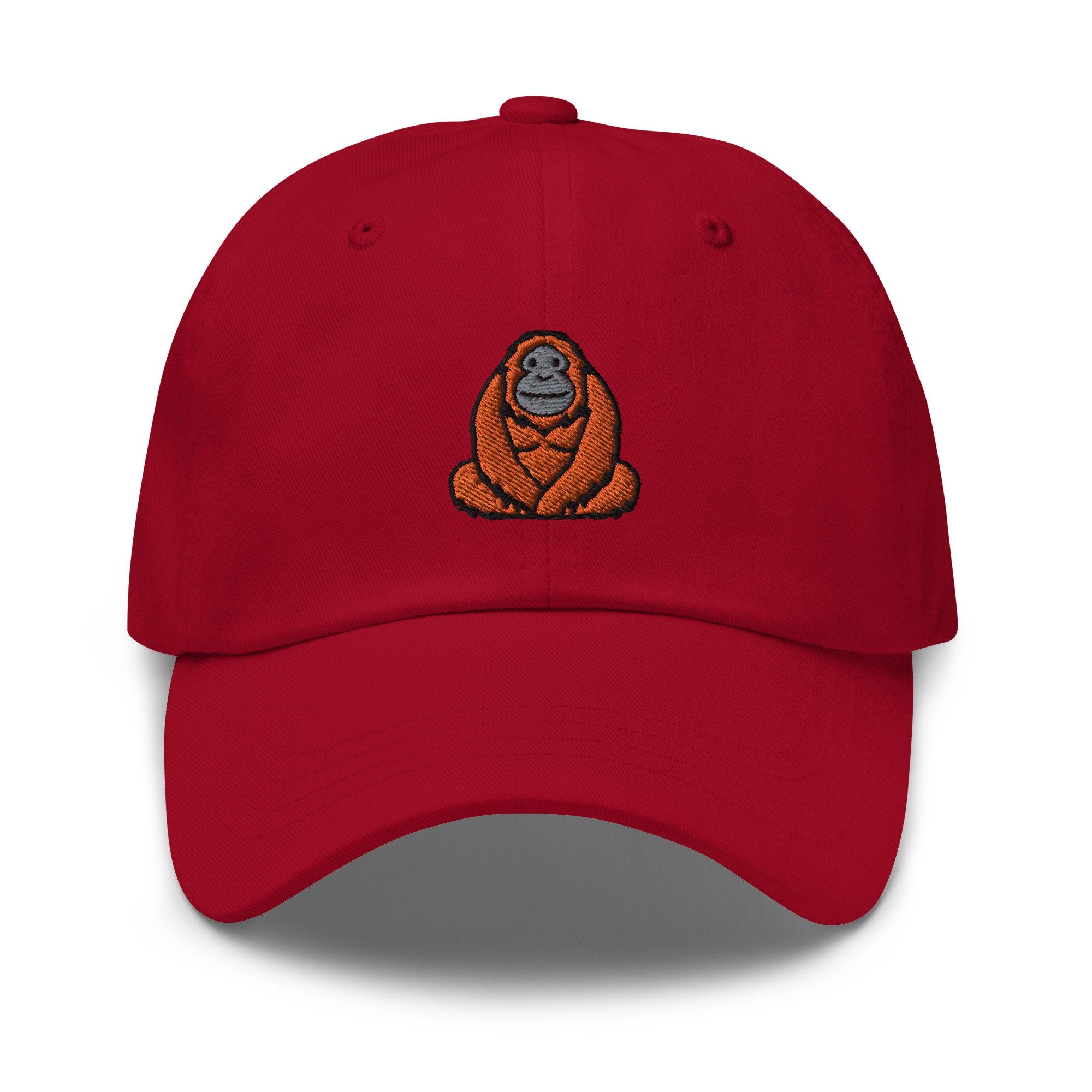 Orangutan Embroidered Dad Hat