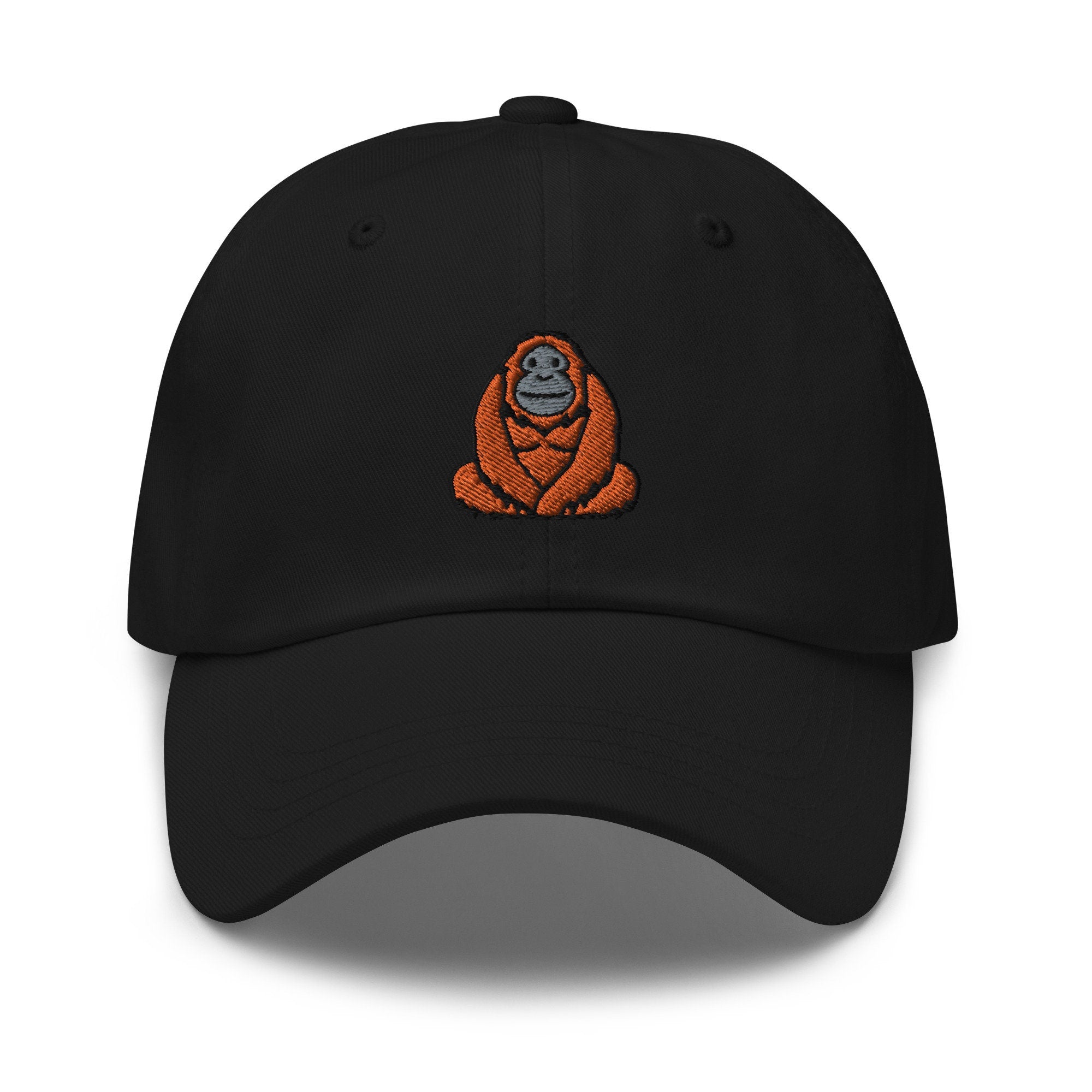 Orangutan Embroidered Dad Hat