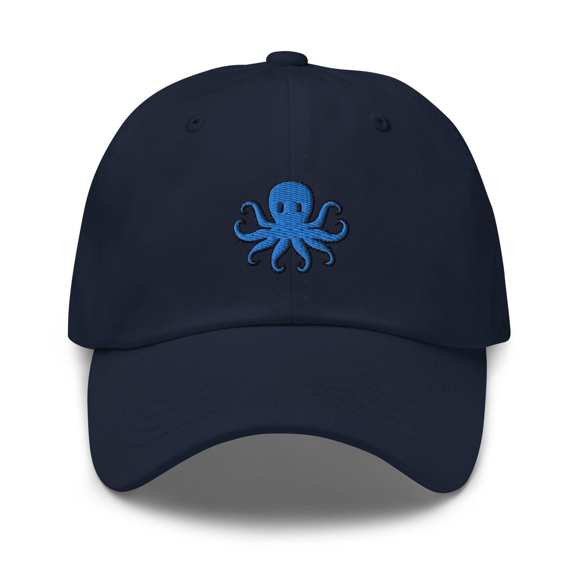 Octopus Embroidered Dad Hat