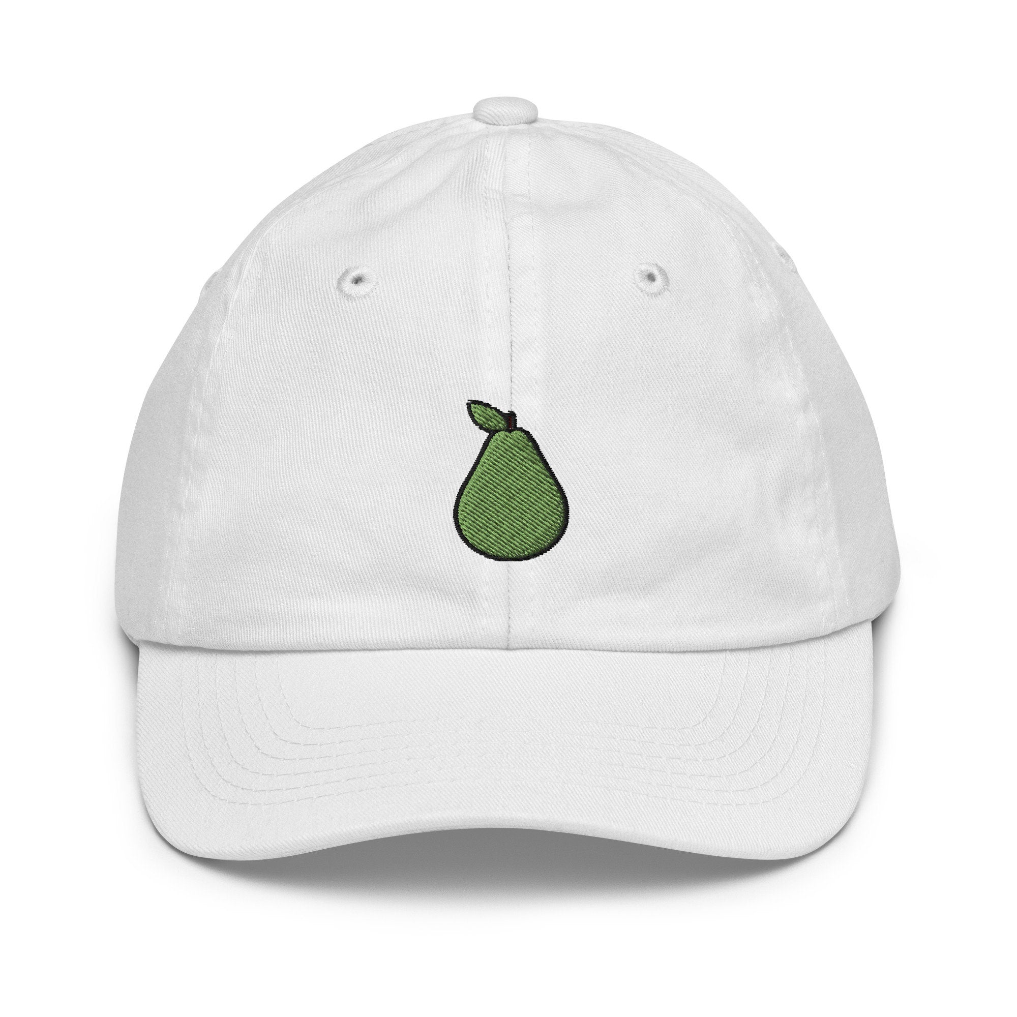 Kids Pear Youth Baseball Cap, Embroidered Kids Hat, Childrens Hat Gift - Multiple Colors