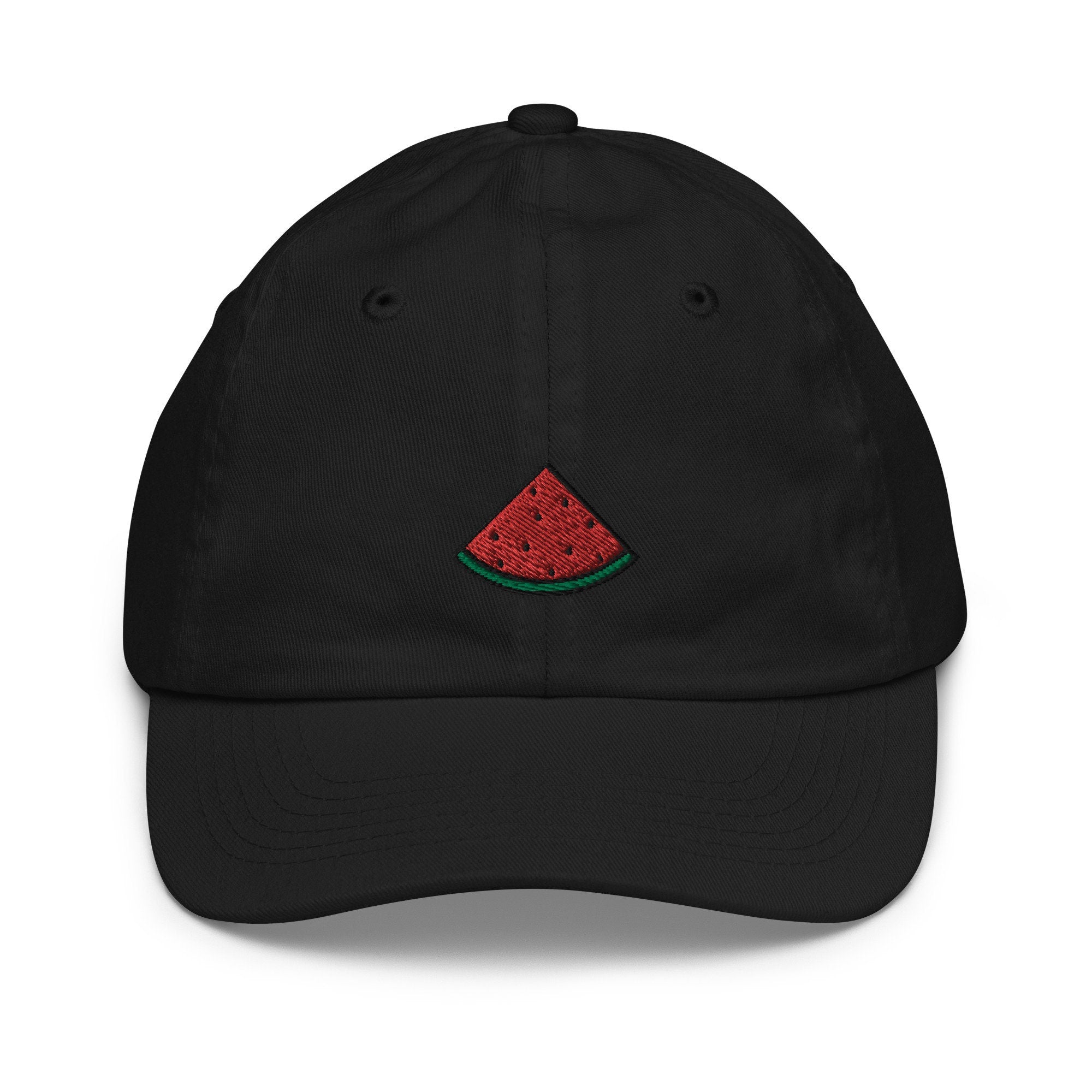 Kids Watermelon Youth Baseball Cap, Embroidered Kids Hat, Childrens Hat Gift - Multiple Colors