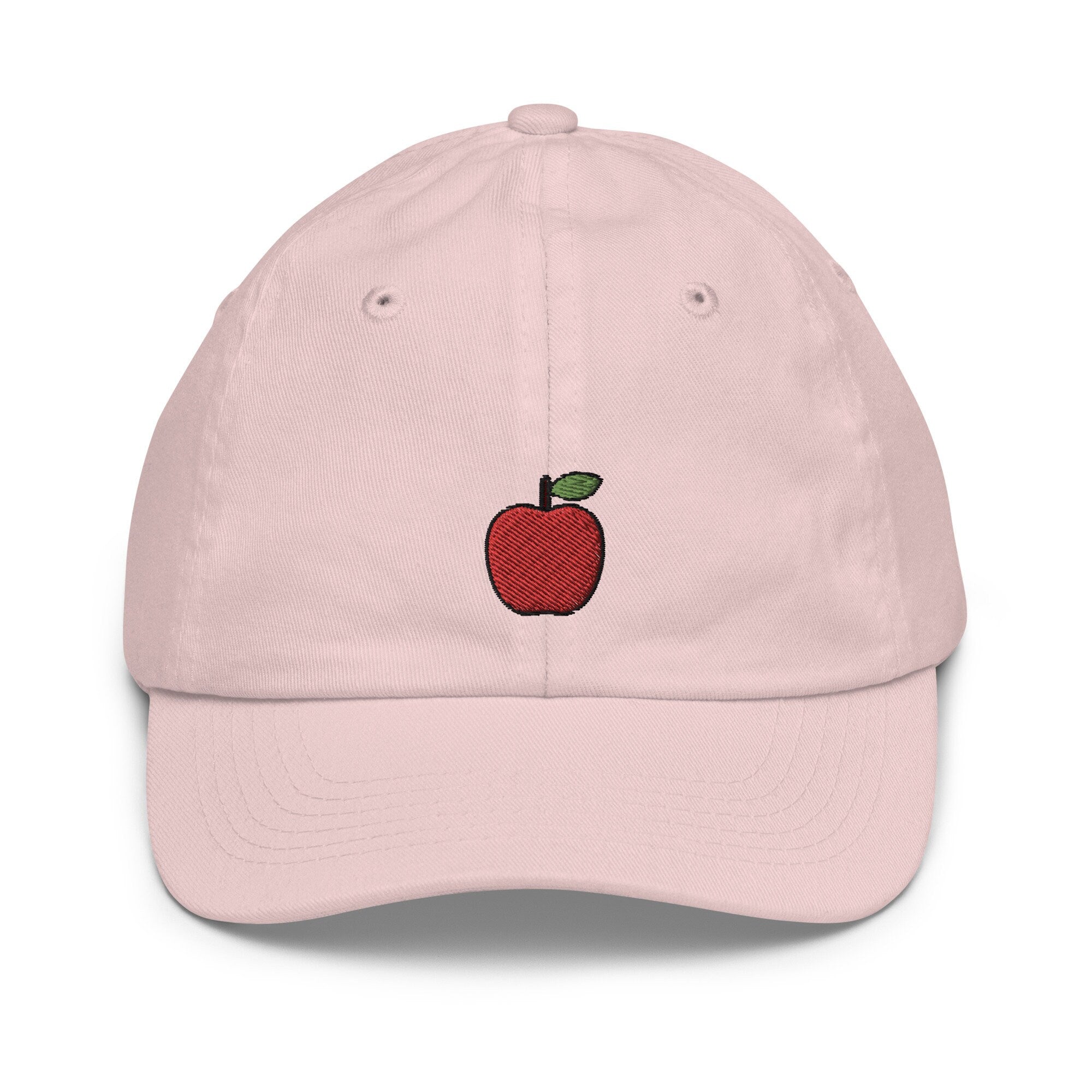 Kids Apple Youth Baseball Cap, Embroidered Kids Hat, Childrens Hat Gift - Multiple Colors