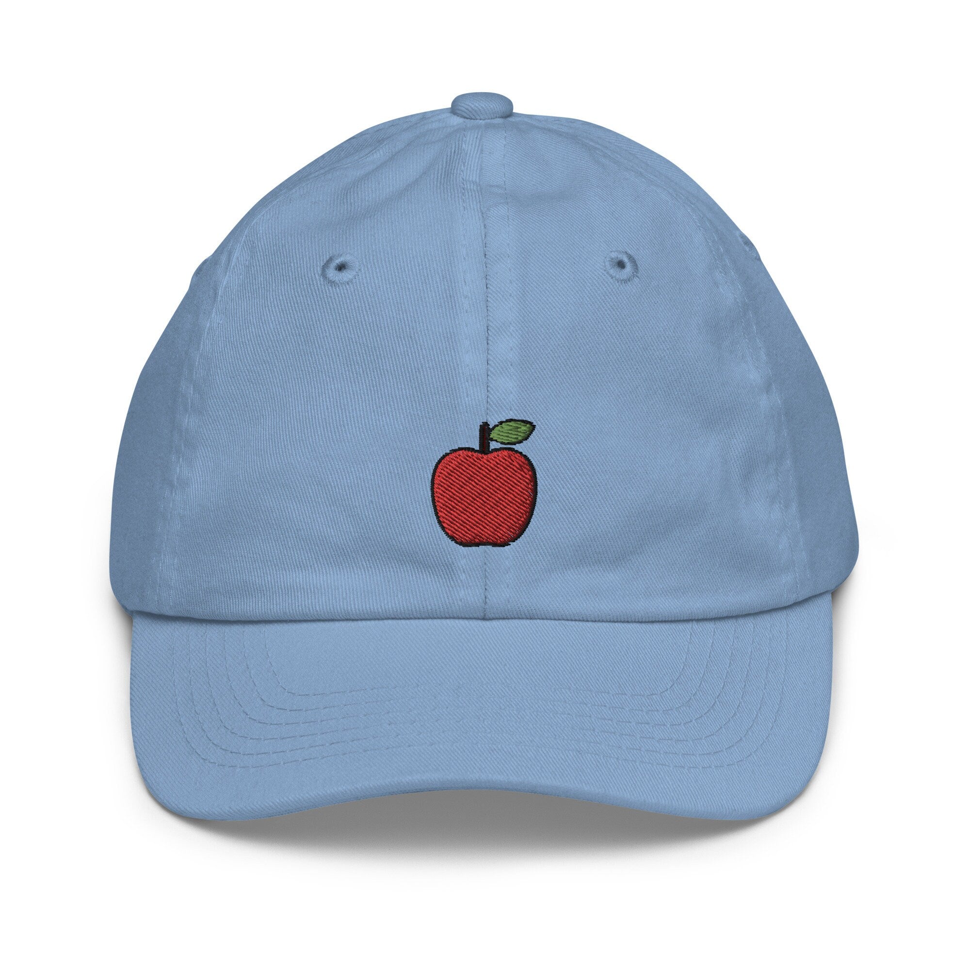 Kids Apple Youth Baseball Cap, Embroidered Kids Hat, Childrens Hat Gift - Multiple Colors