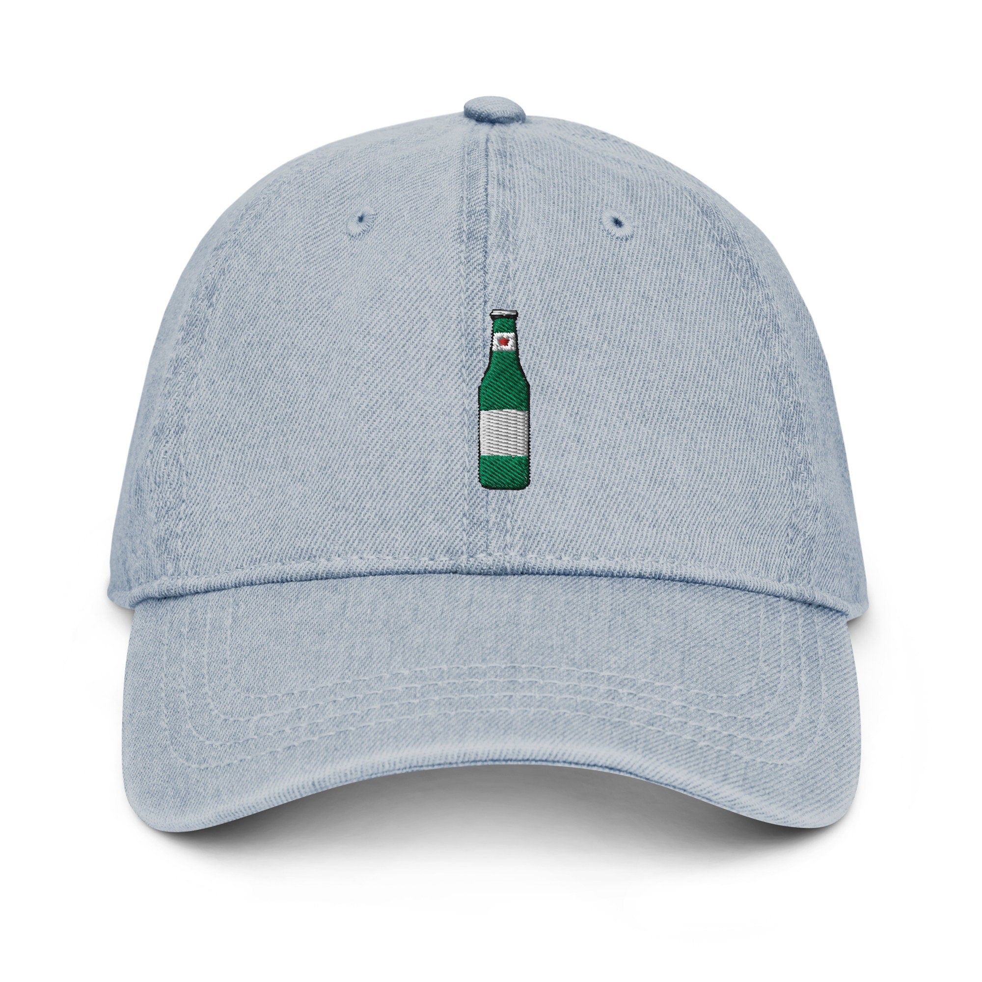 Beer Denim Hat, Premium Embroidered Denim Cap, Hat Embroidery Gift - Multiple Colors