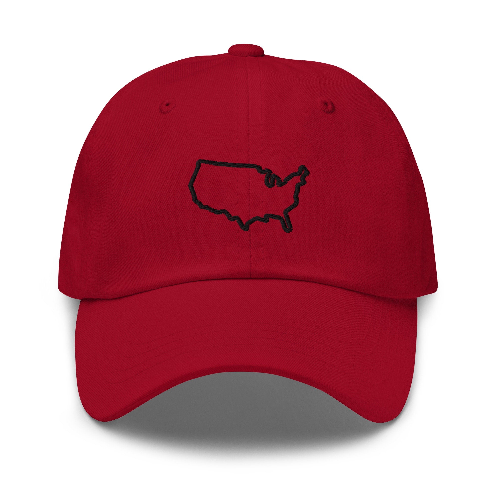 United States Embroidered Dad Hat
