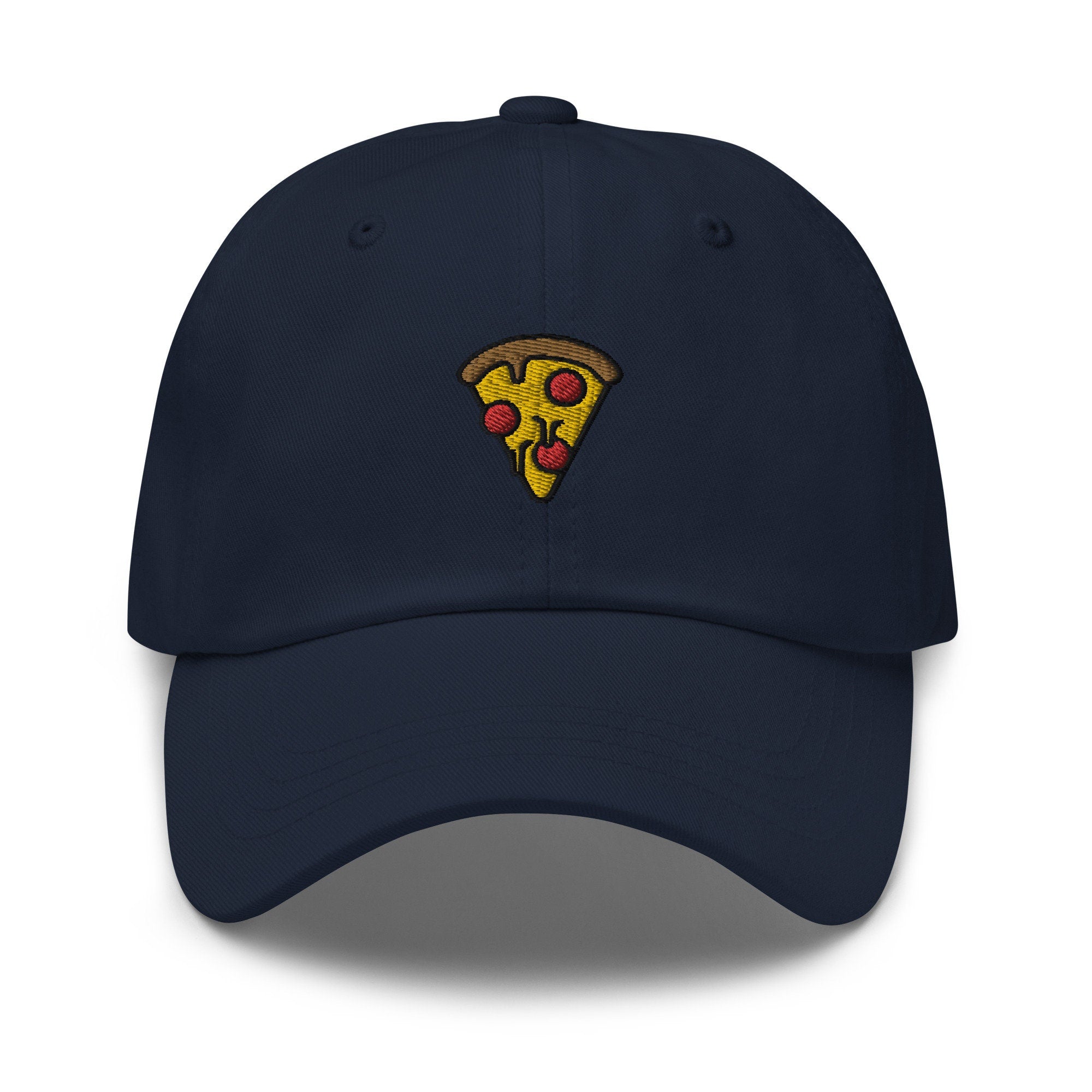 Pepperoni Pizza Embroidered Dad Hat