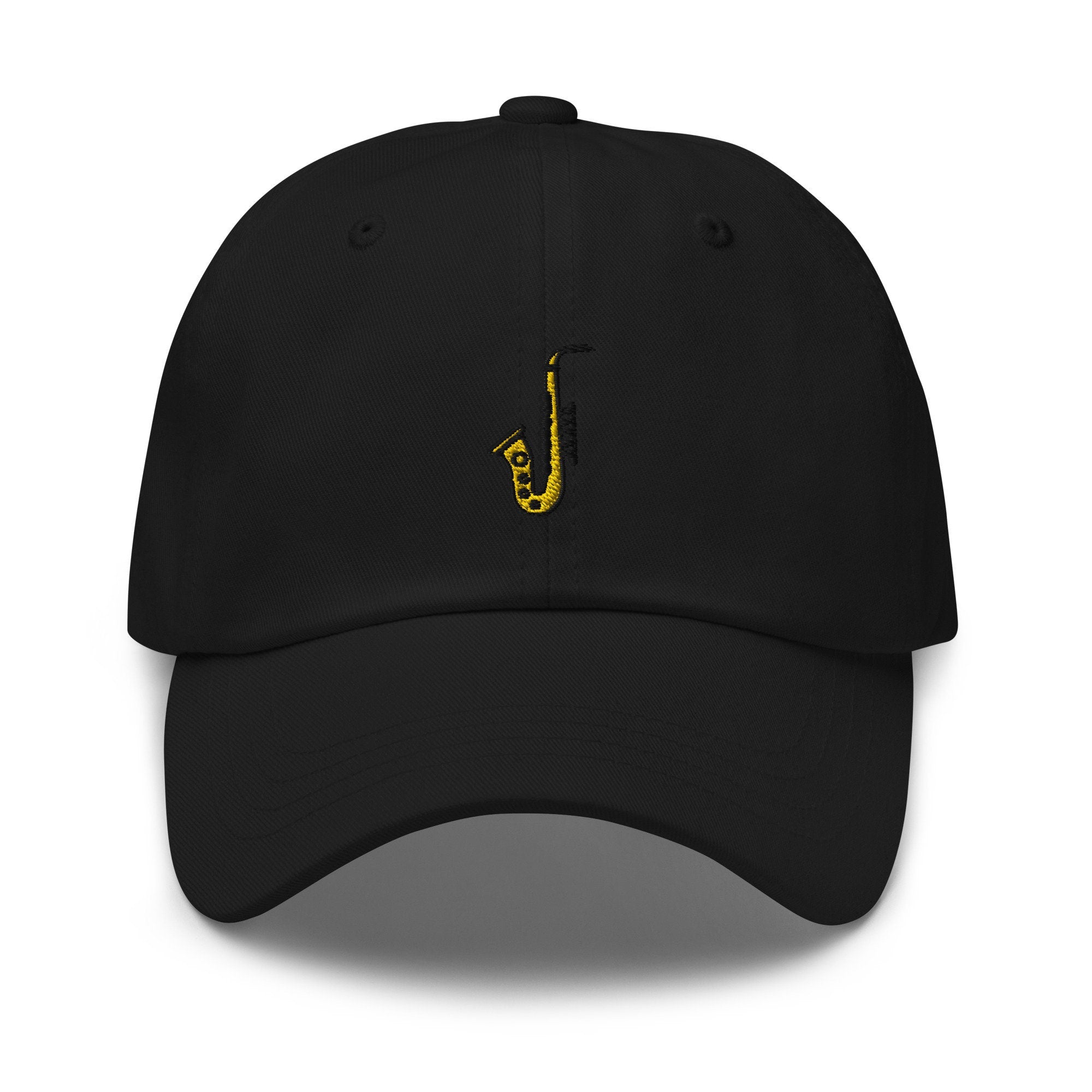 Saxophone Embroidered Dad Hat