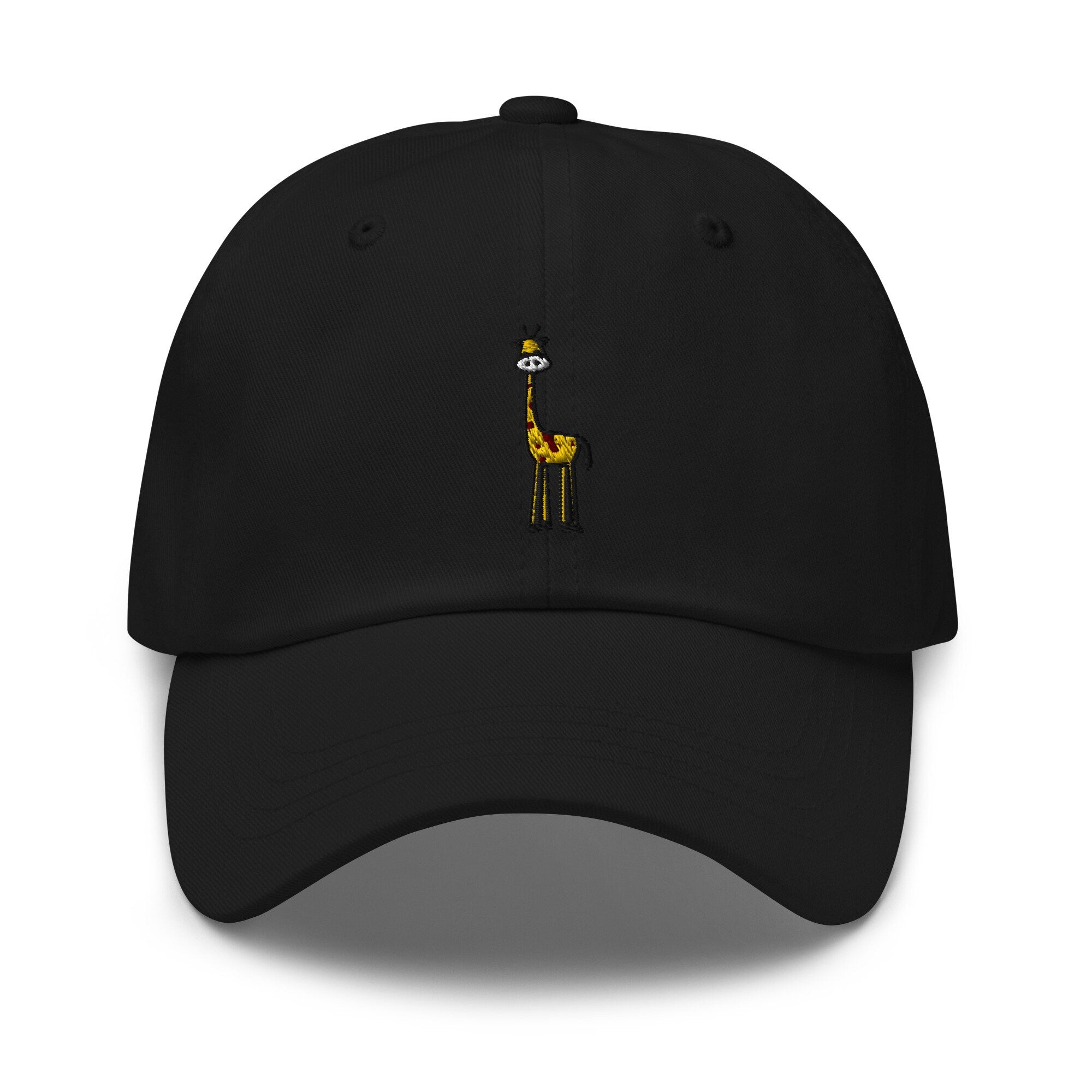 Giraffe Embroidered Dad Hat